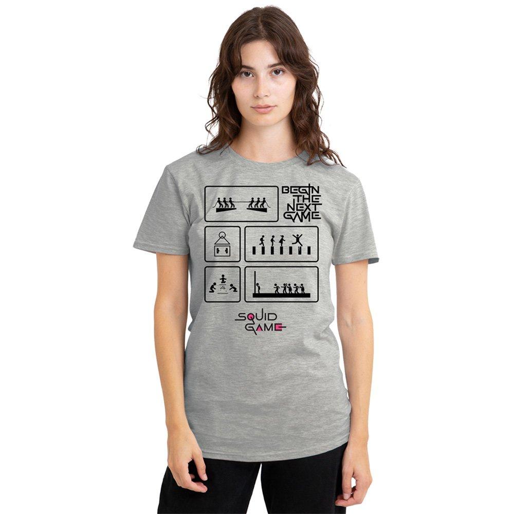 Grey - Squid Game - Squid Game Next Game Ladies T Shirt Athletic Heat - 1