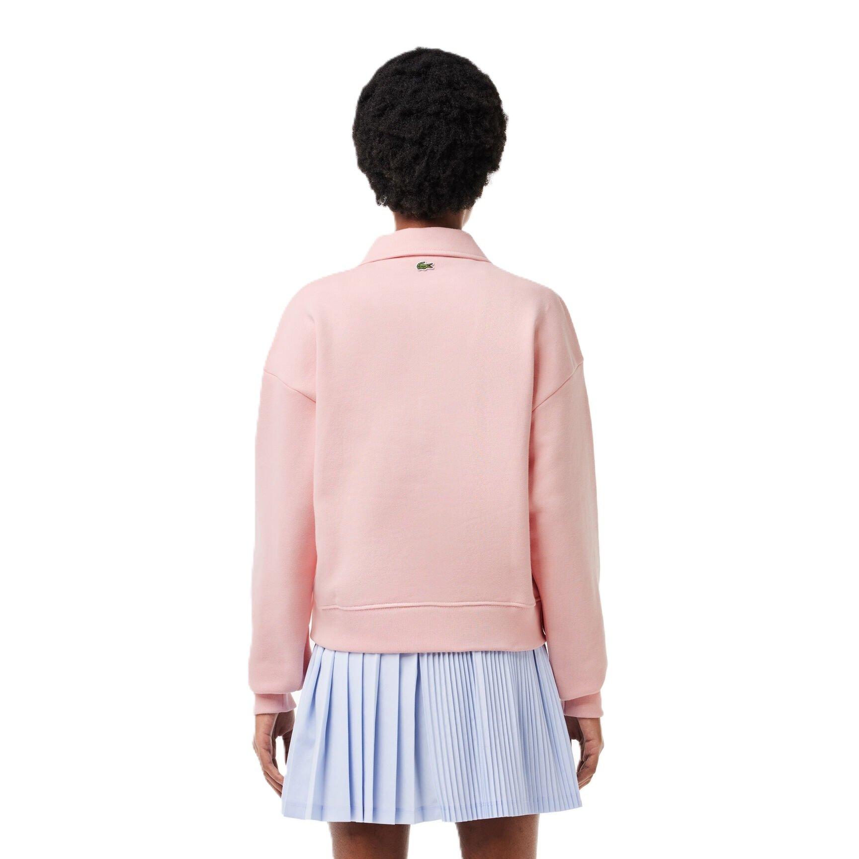 Waterlily - Lacoste - Women's Embroidered Crew Neck Jumper - 2