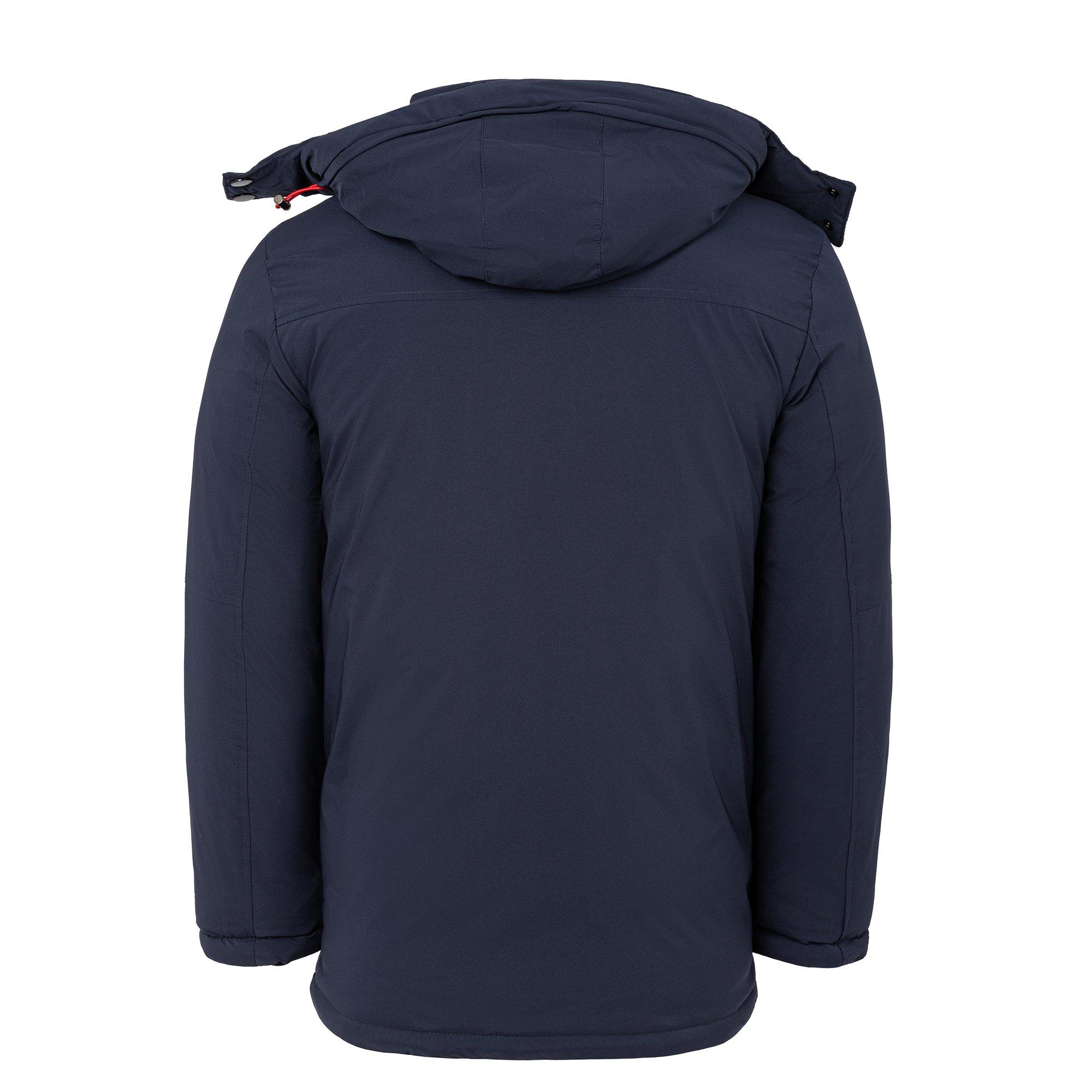 Navy - Lee Cooper - Padded Puffer Jacket - 2