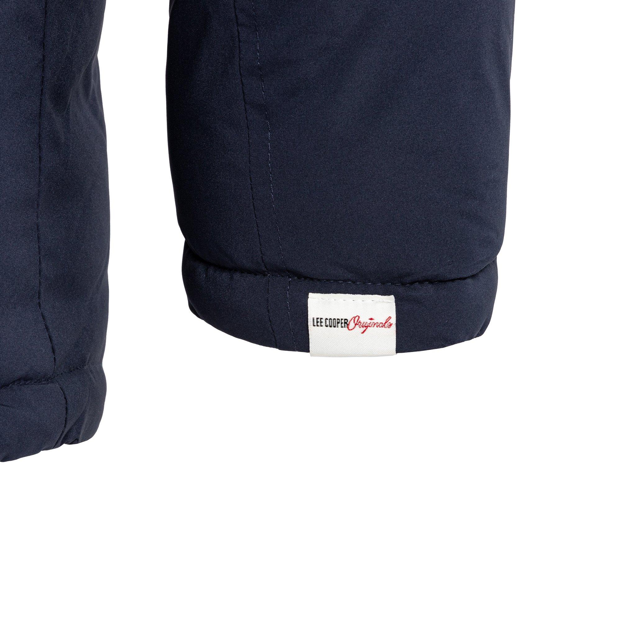 Navy - Lee Cooper - Padded Puffer Jacket - 4