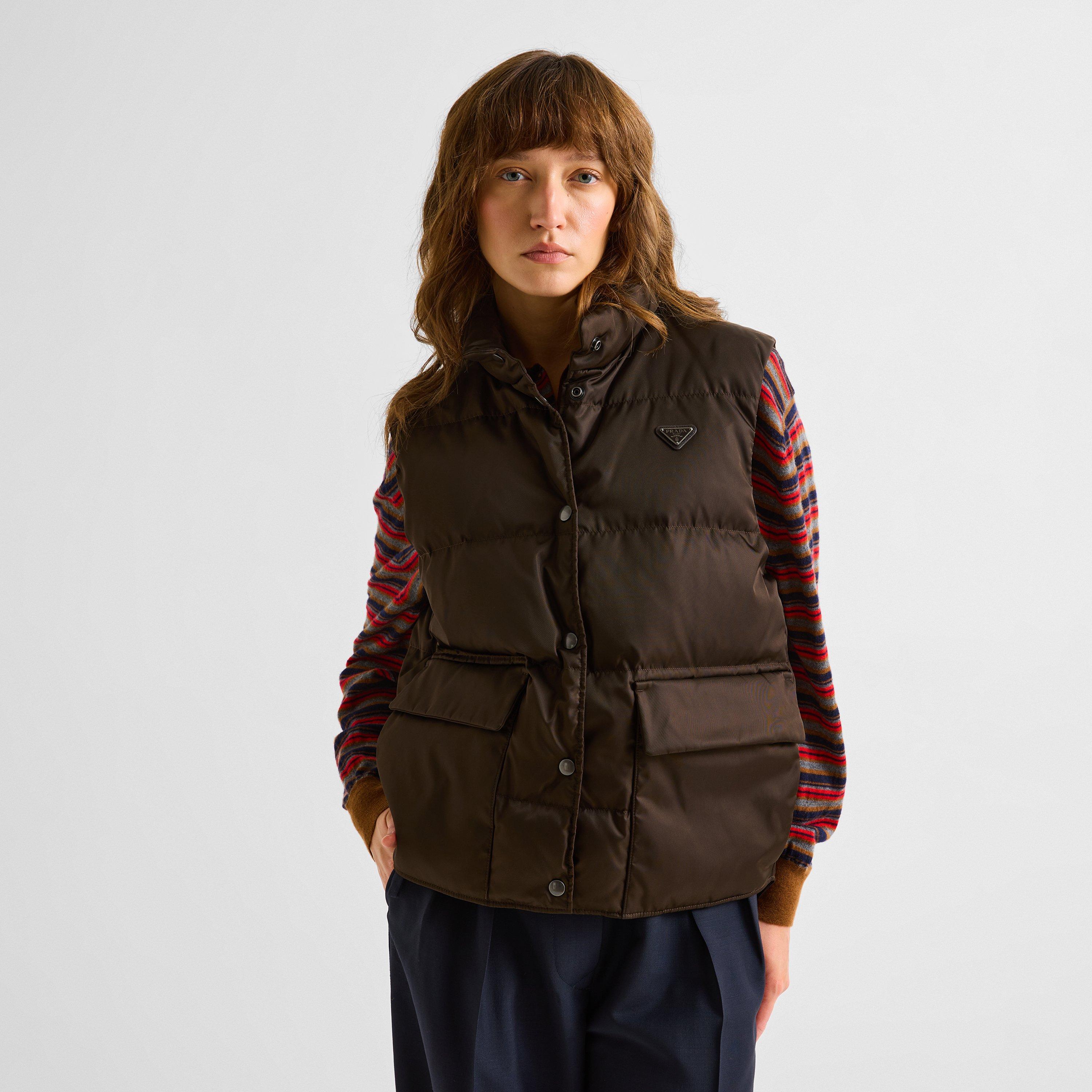 Cacao - Prada - Prada Gilet jacket Ld64 - 3