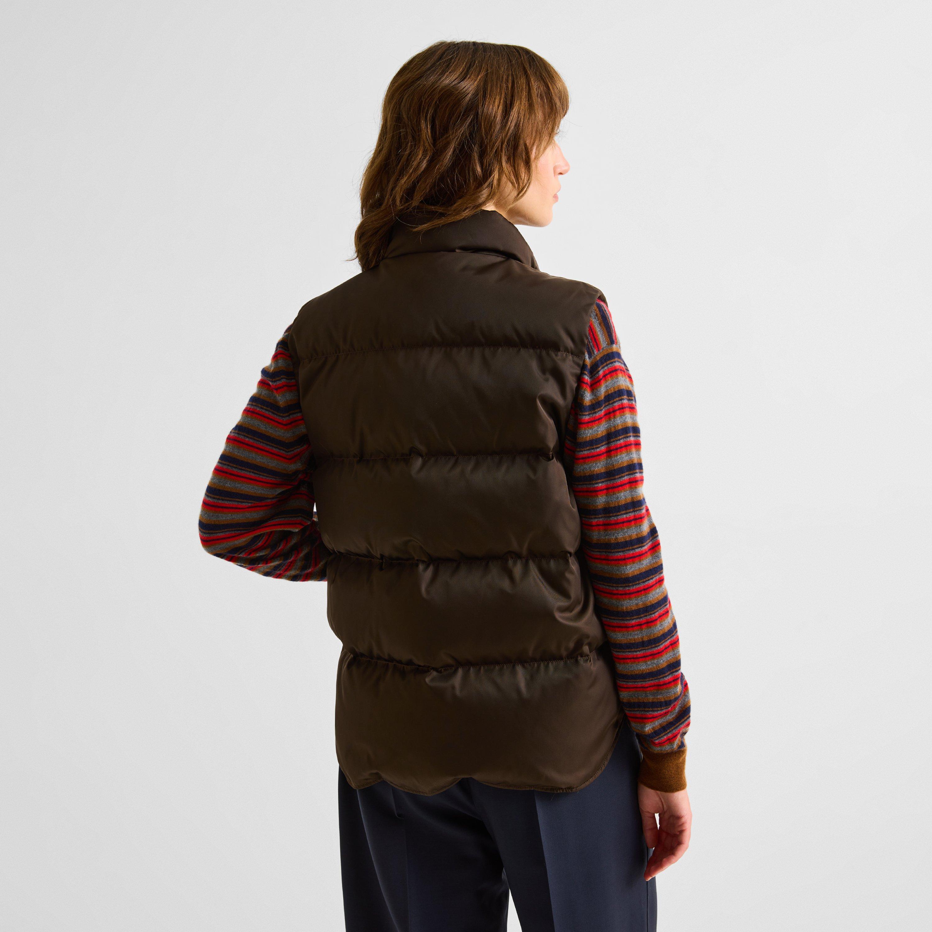 Cacao - Prada - Prada Gilet jacket Ld64 - 4