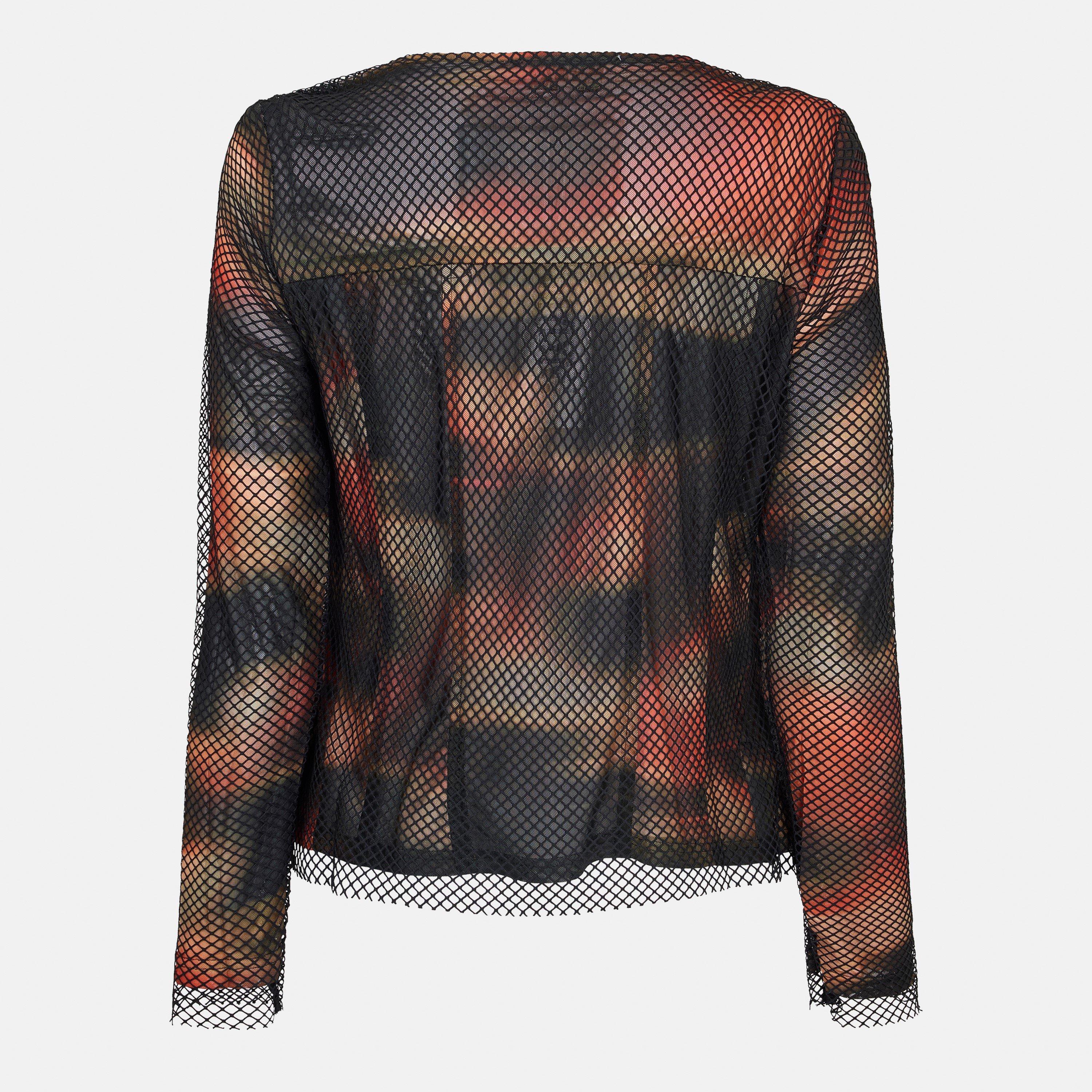 Multi - AmyLynn - Long-Sleeve Crop Top - 2