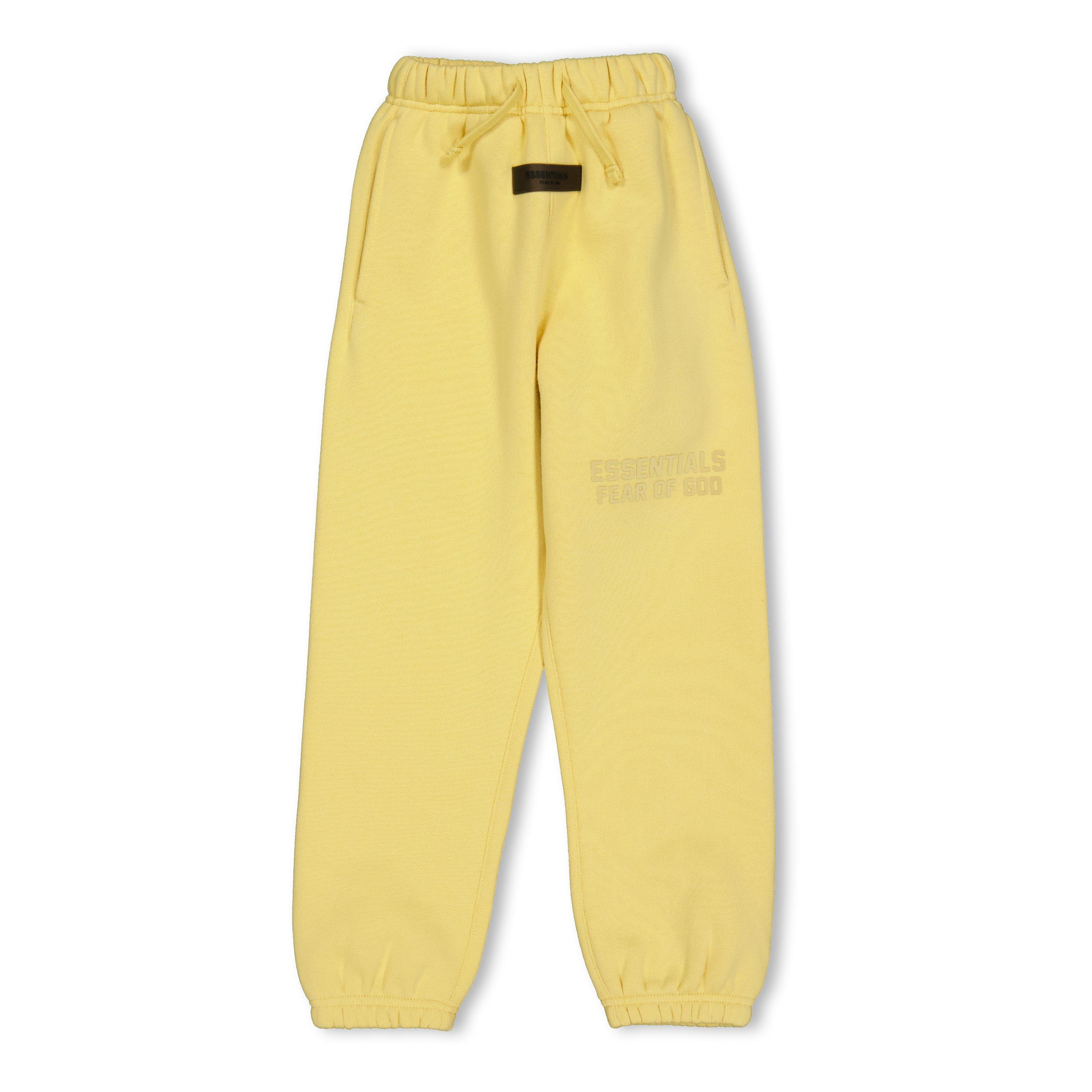 Light Tuscan - Fear Of God Essentials - Unisex Kids' Closed Hem Fleece Jogging Bottoms - 1
