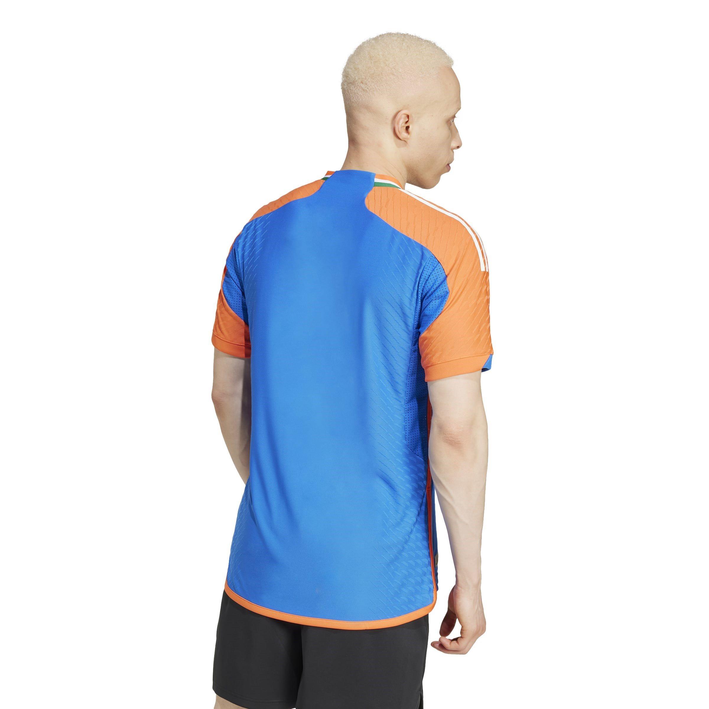 Bleu/Orange - adidas - India Cricket T20 International Shirt 2025 Adults - 3