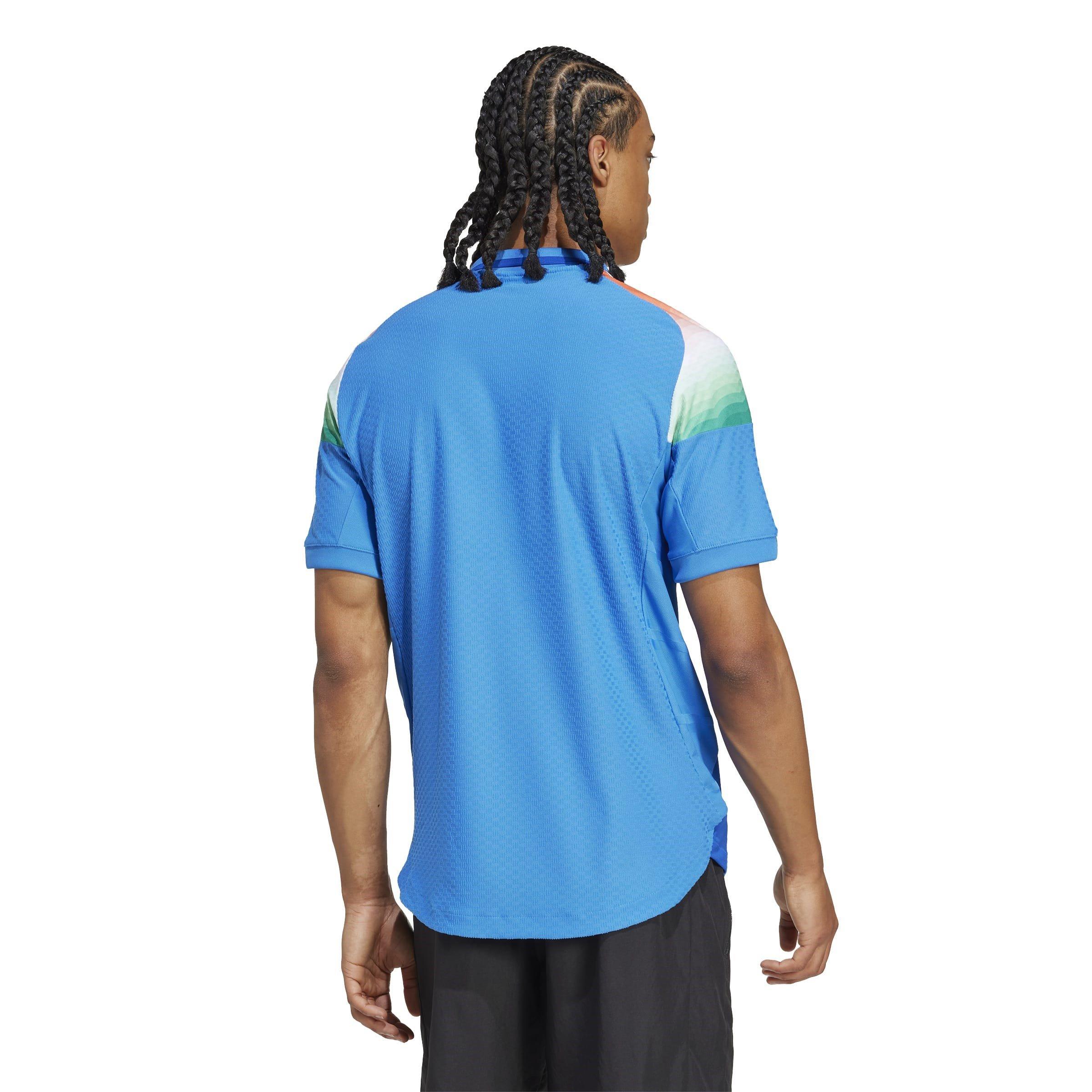 Blå - adidas - India Cricket One Day International Shirt 2025 Adults - 4