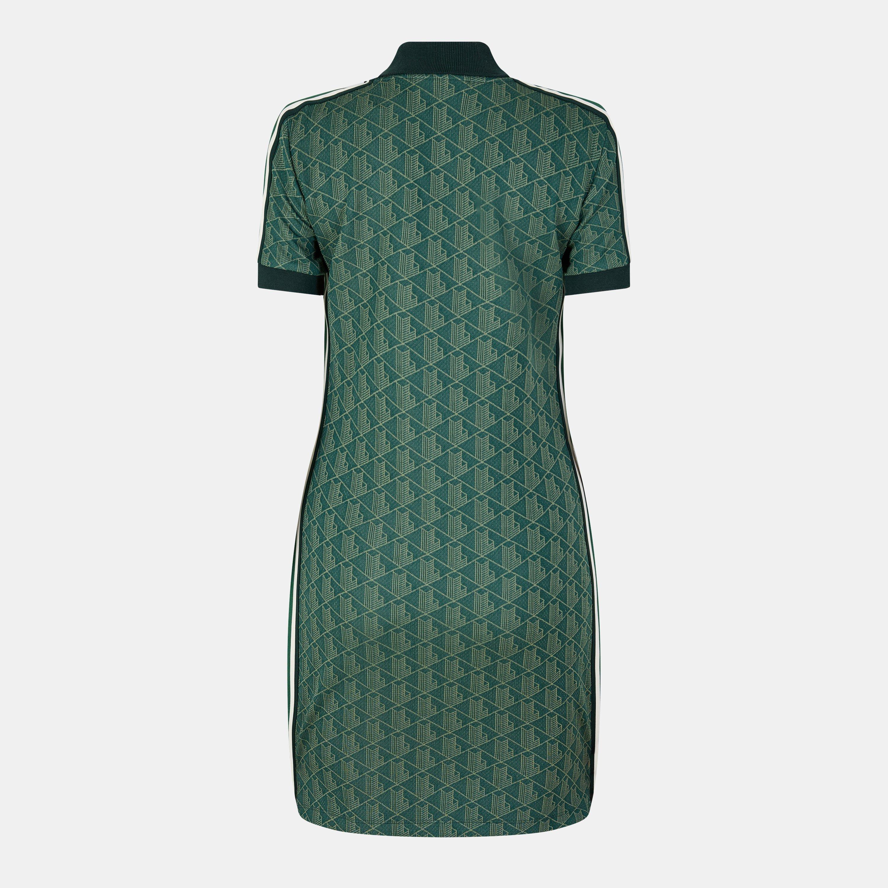 Sinople/Khaki - Lacoste - Women's Towel Dressing Gown - 2