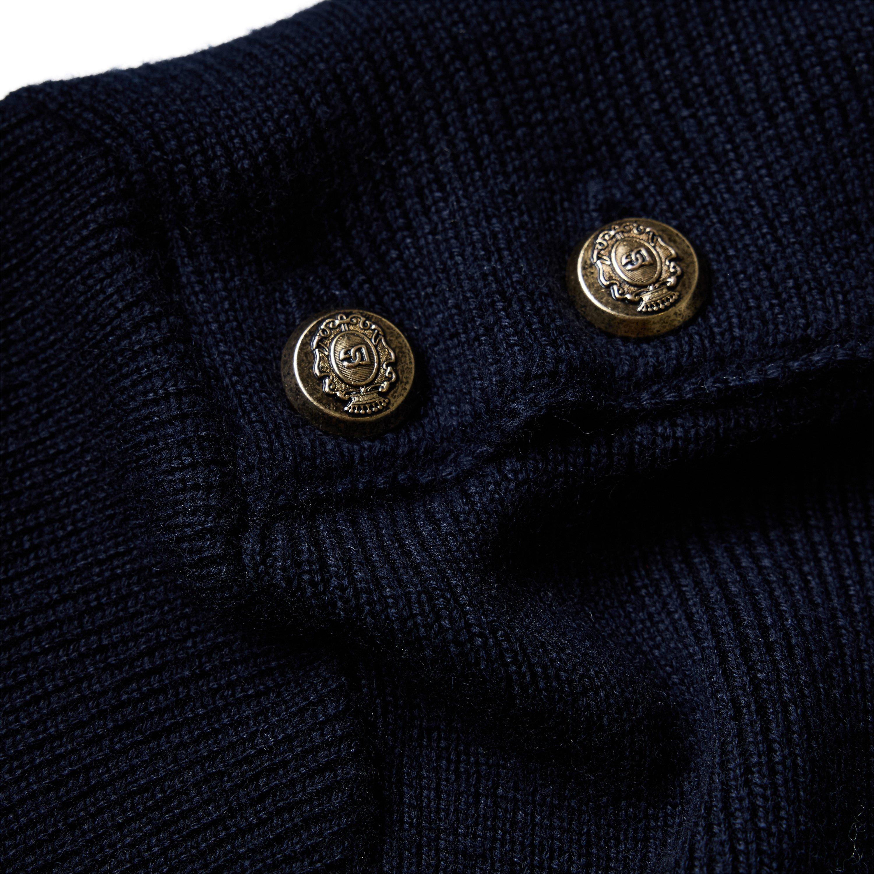 Navy/White - Dolce and Gabbana - DG Marina Stripe Jmp Sn63 - 3