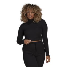 adidas Originals Long-Sleeve Crop Top