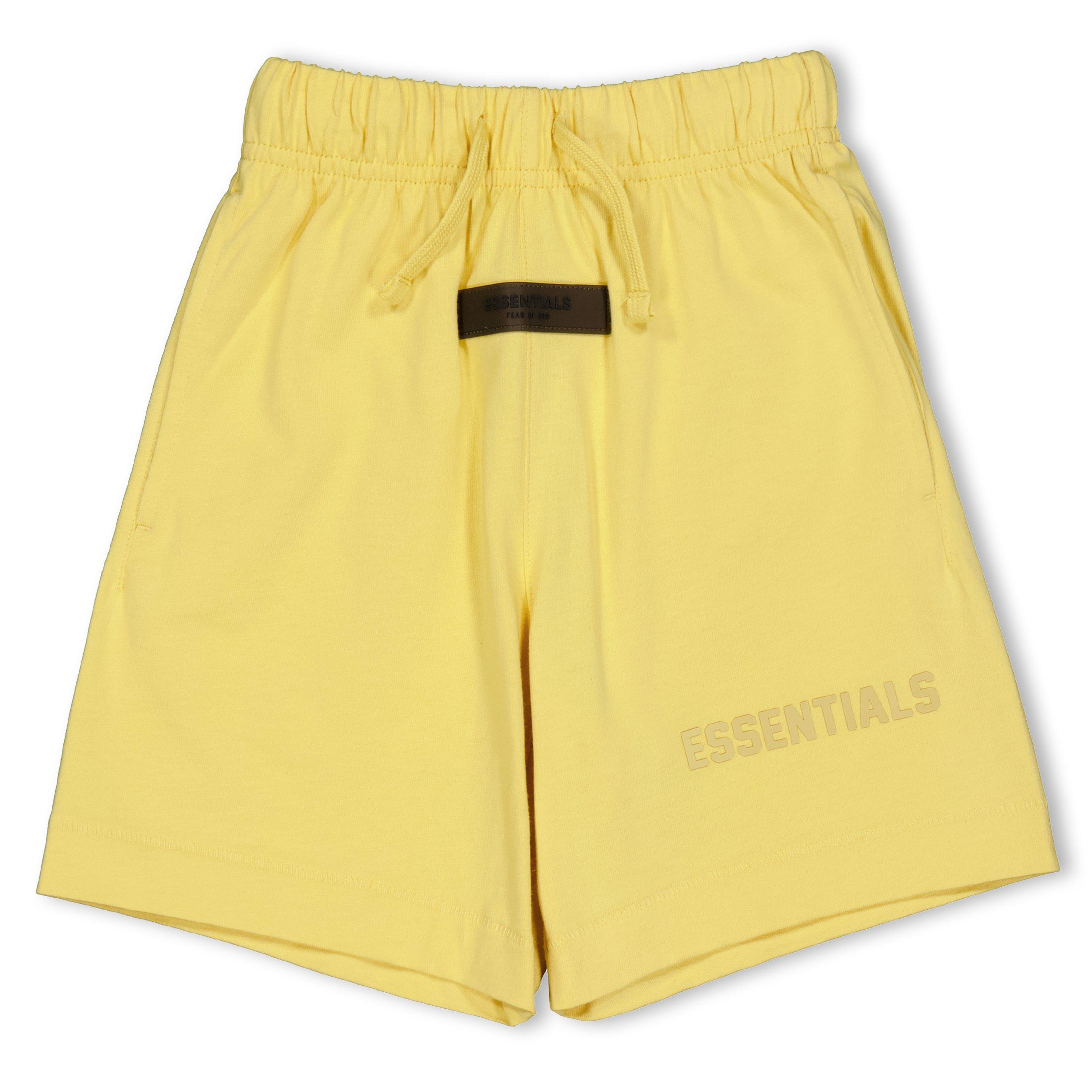 Light Tuscan - Fear Of God Essentials - Kids' Fleece Jogger Shorts - 1