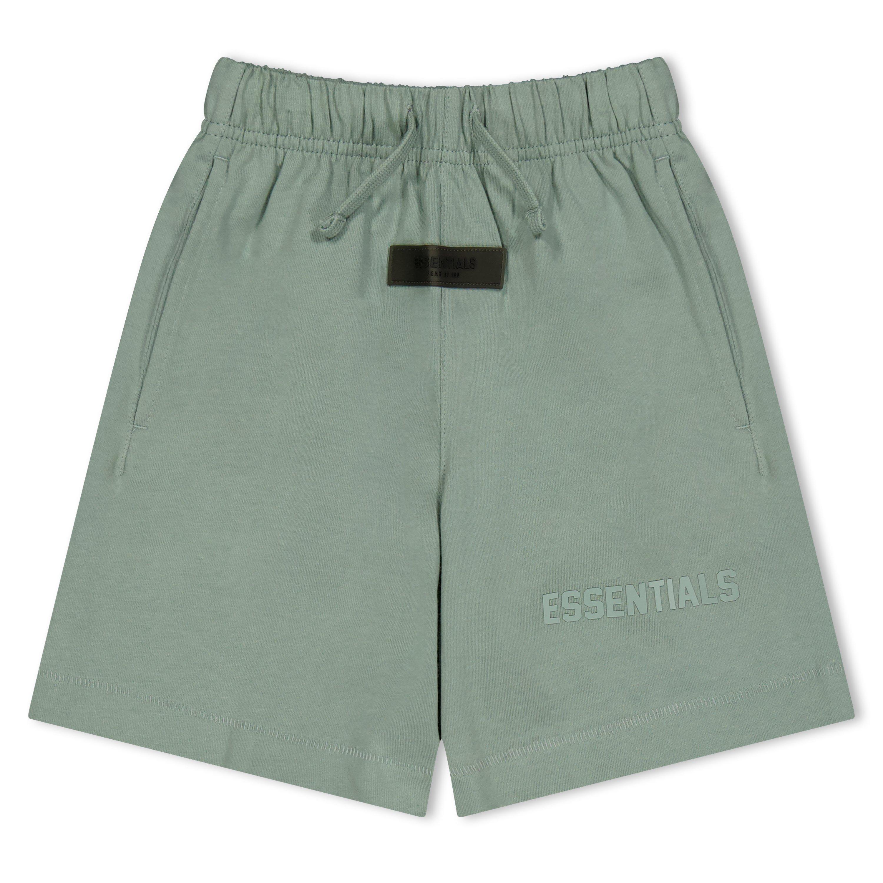 Fear Of God Essentials  Kids Kids' Fleece Jogger Shorts - Sycamore - 8 Yrs