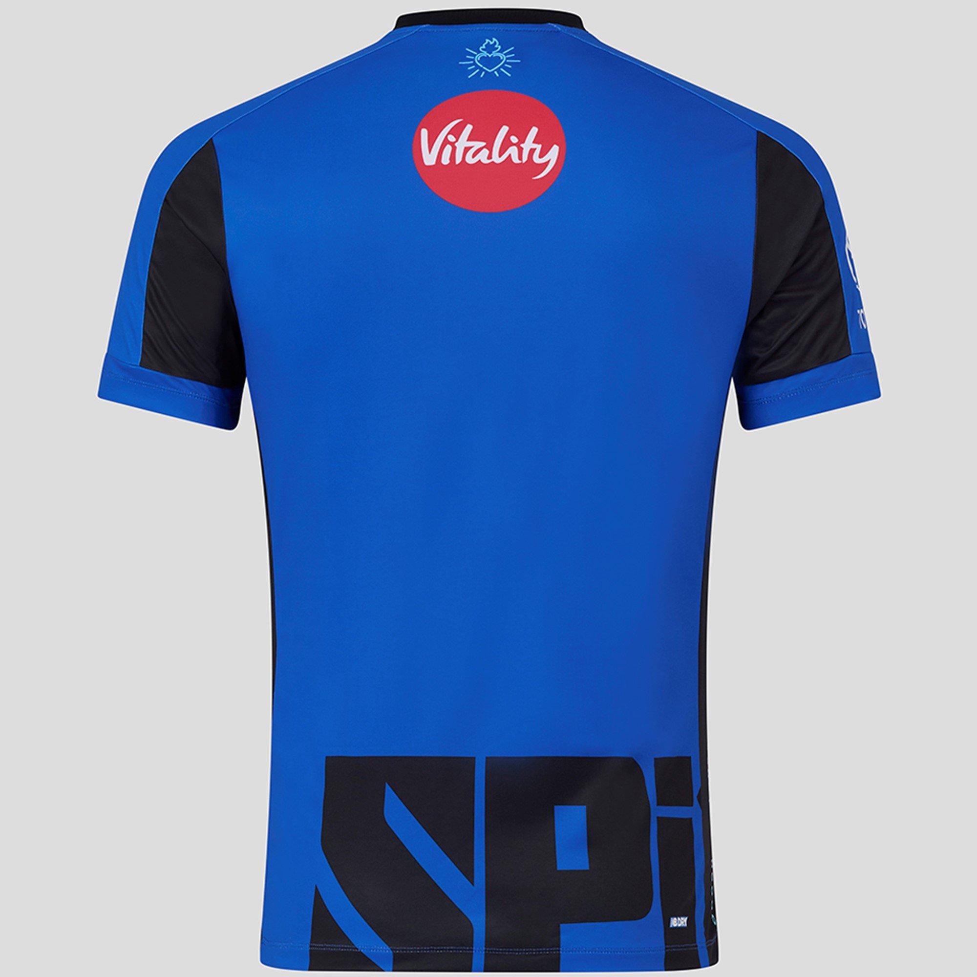 Blue - New Balance - London Spirit Short-Sleeve Cricket Shirt - 3