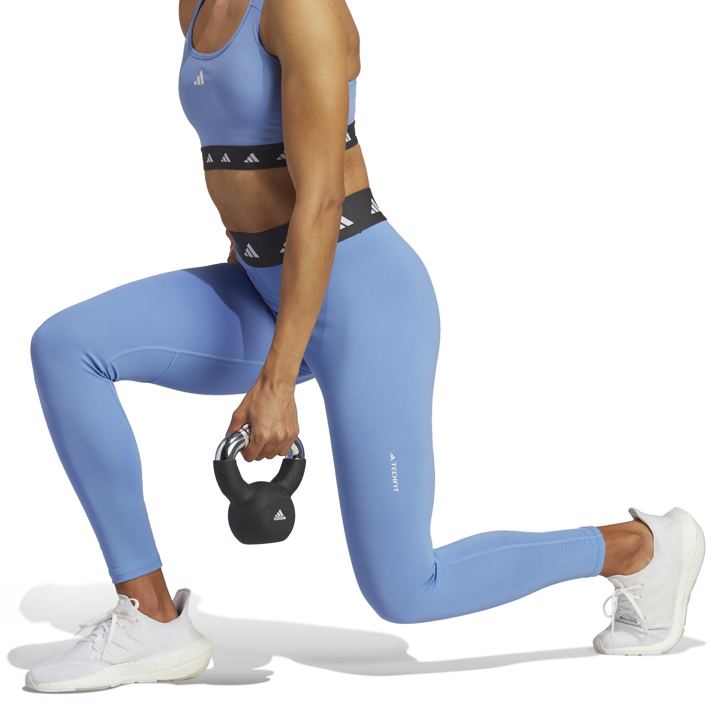 Blue Fsn/Carbon - adidas - Techfit 7/8 Leggings Womens - 2