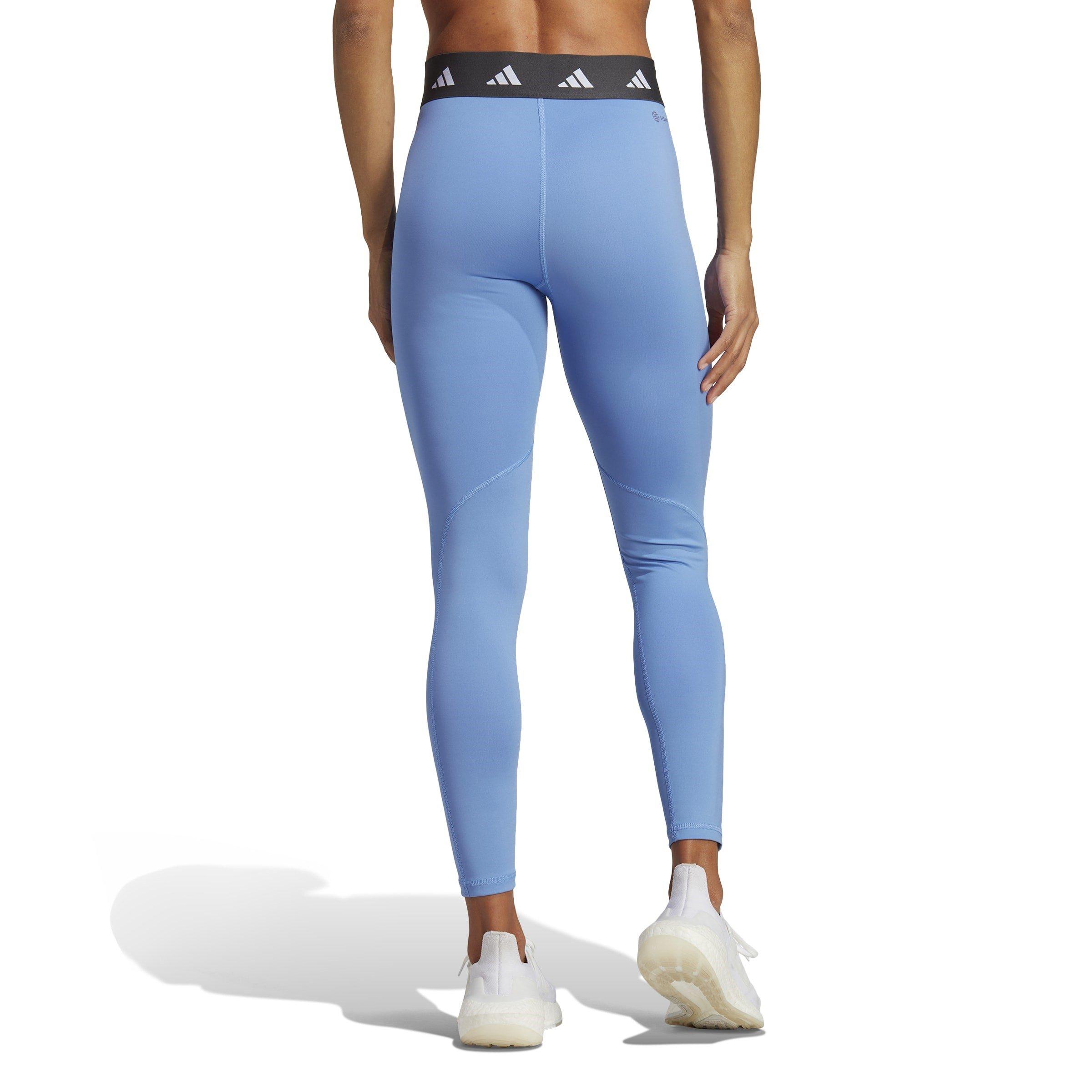 Blue Fsn/Carbon - adidas - Techfit 7/8 Leggings Womens - 3