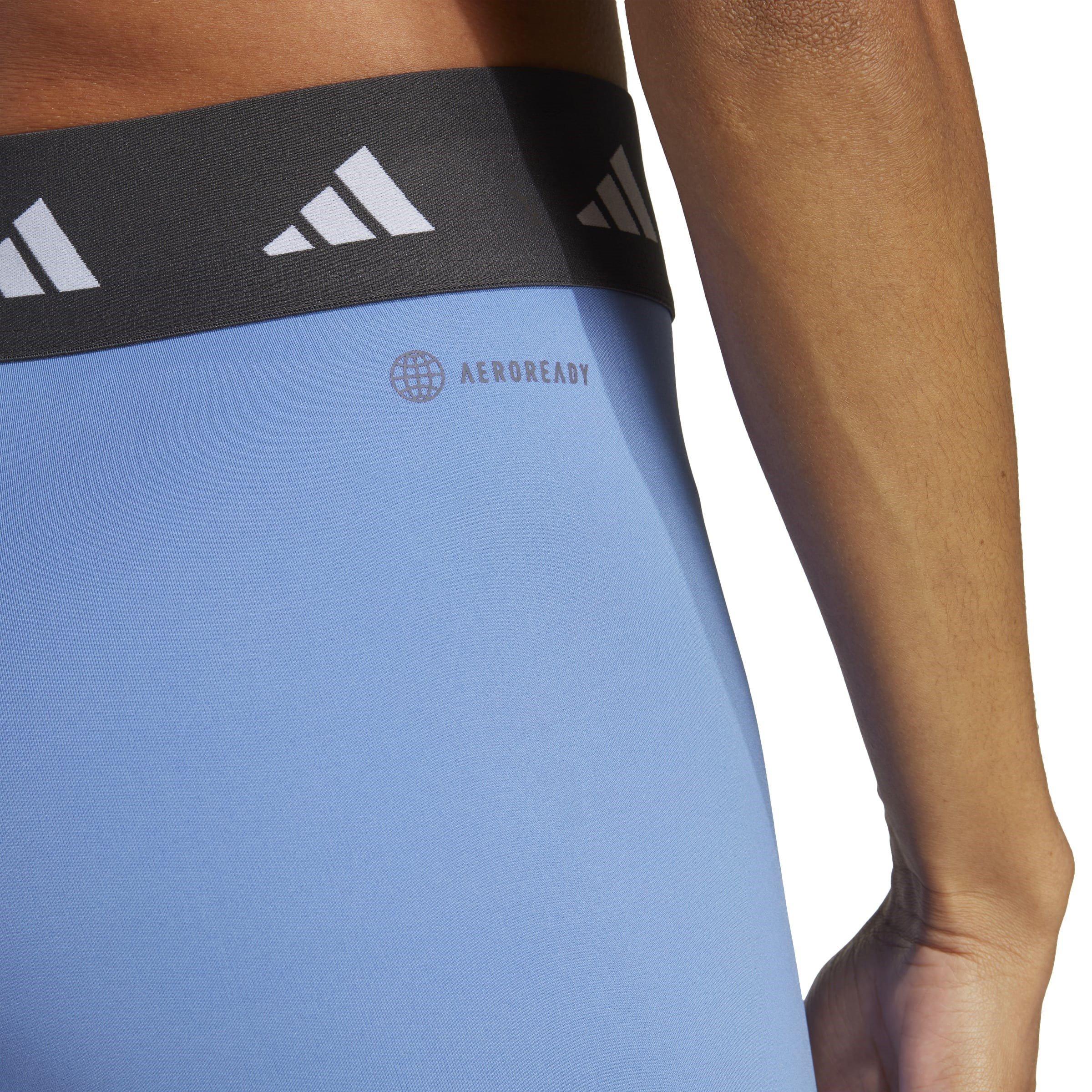 Blue Fsn/Carbon - adidas - Techfit 7/8 Leggings Womens - 6