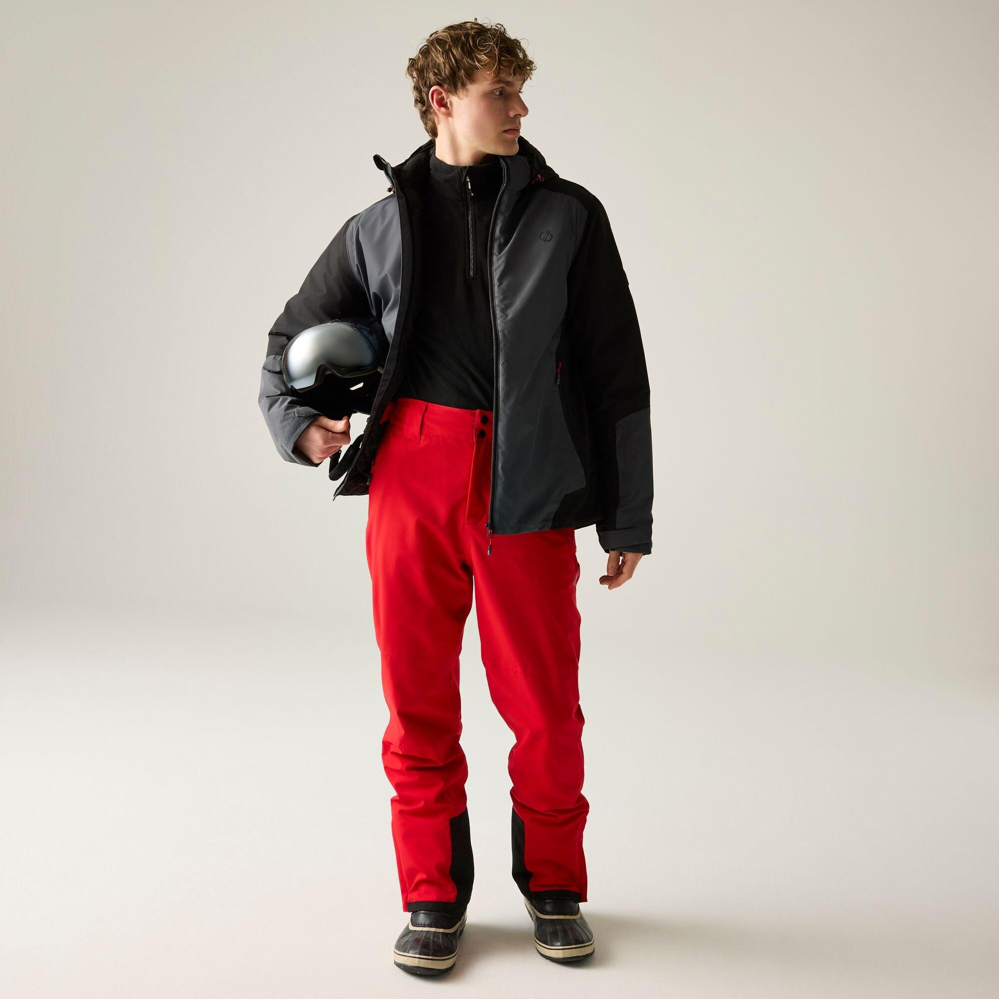 Black/Ebony/Dan - Dare 2b - Mens Precision II Waterproof Jacket - 3