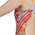 perle citrine - adidas - Graphic Farm Swimsuit Womens - 7