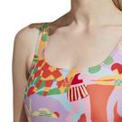 perle citrine - adidas - Graphic Farm Swimsuit Womens - 8