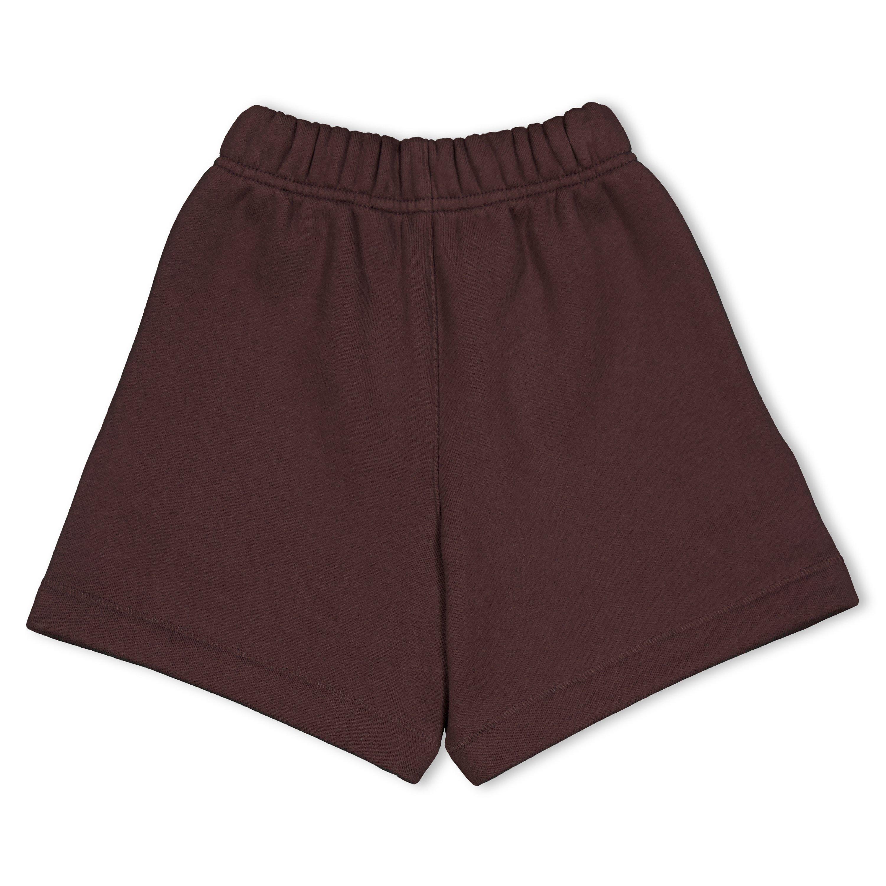 Plum - Fear Of God Essentials - Unisex Kids' Sweat Fleece Jogger Shorts - 2
