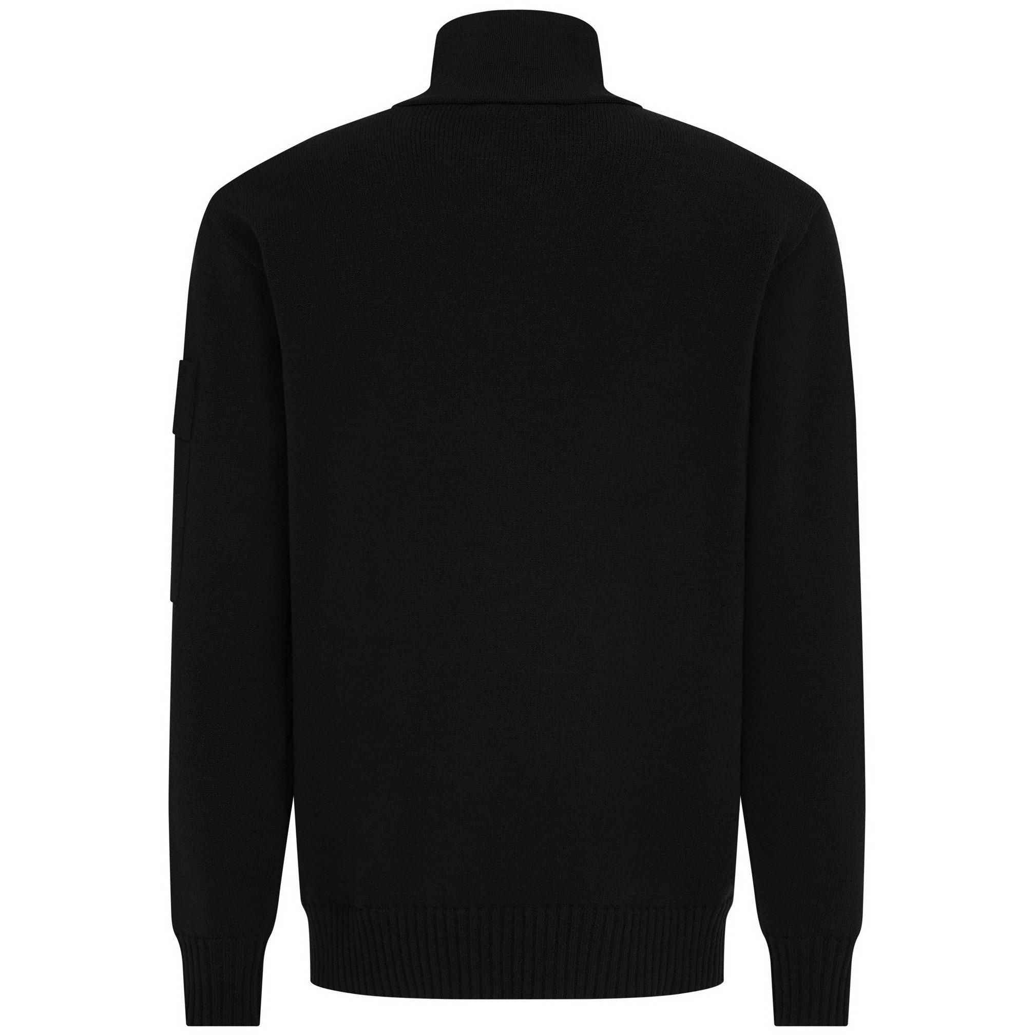 Black 999 - CP Company Metropolis - Cp Company Metropolis Knitwear - Polo Collar - 2