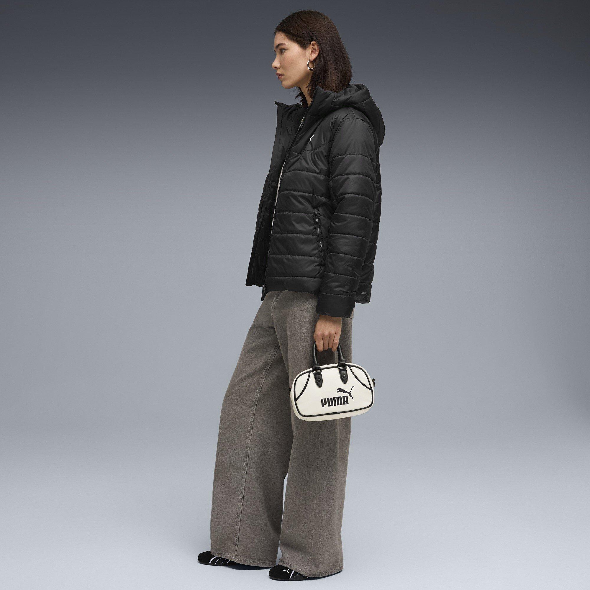 Black - Puma - Padded Puffer Jacket - 5