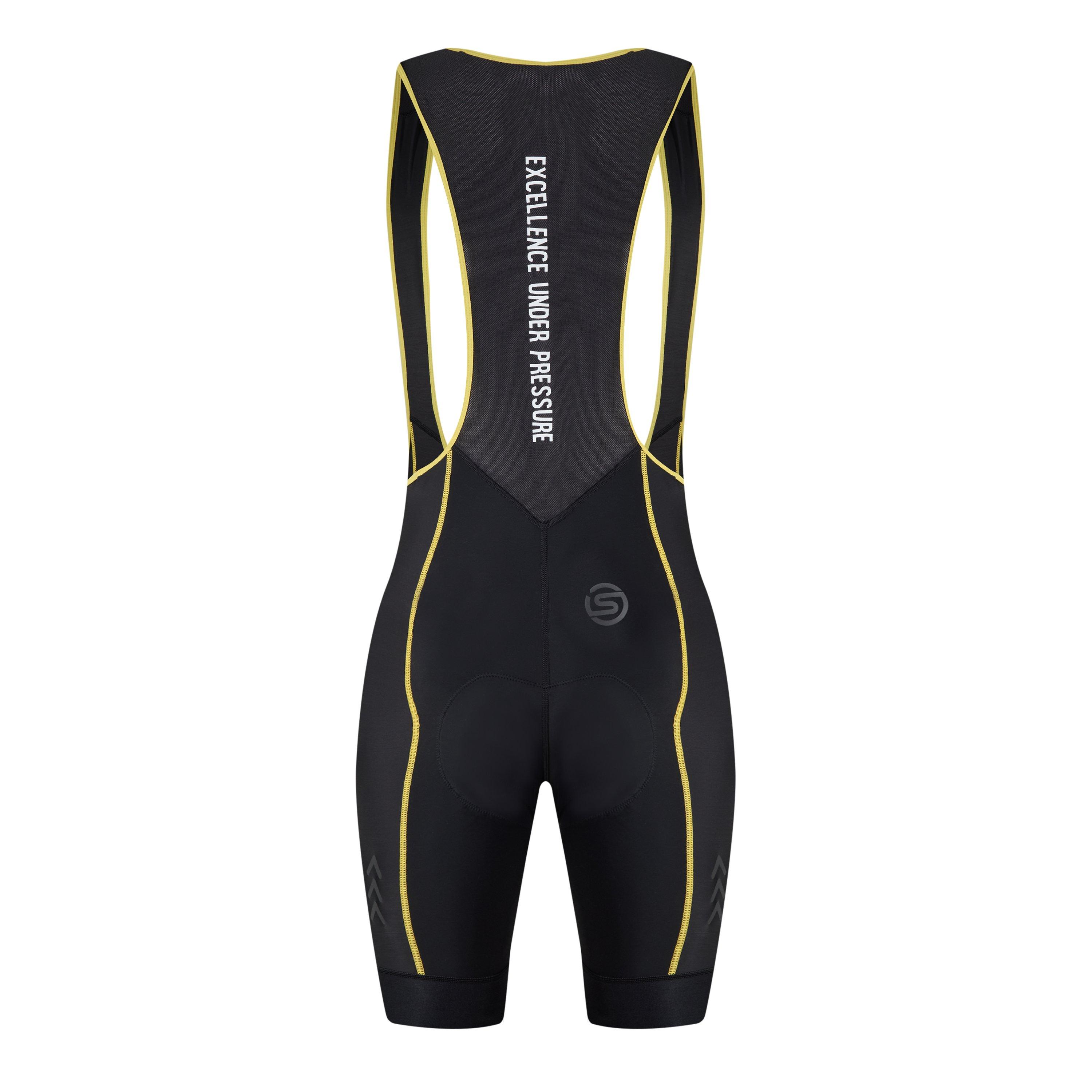 Black - Skins - Bib Shorts - 3
