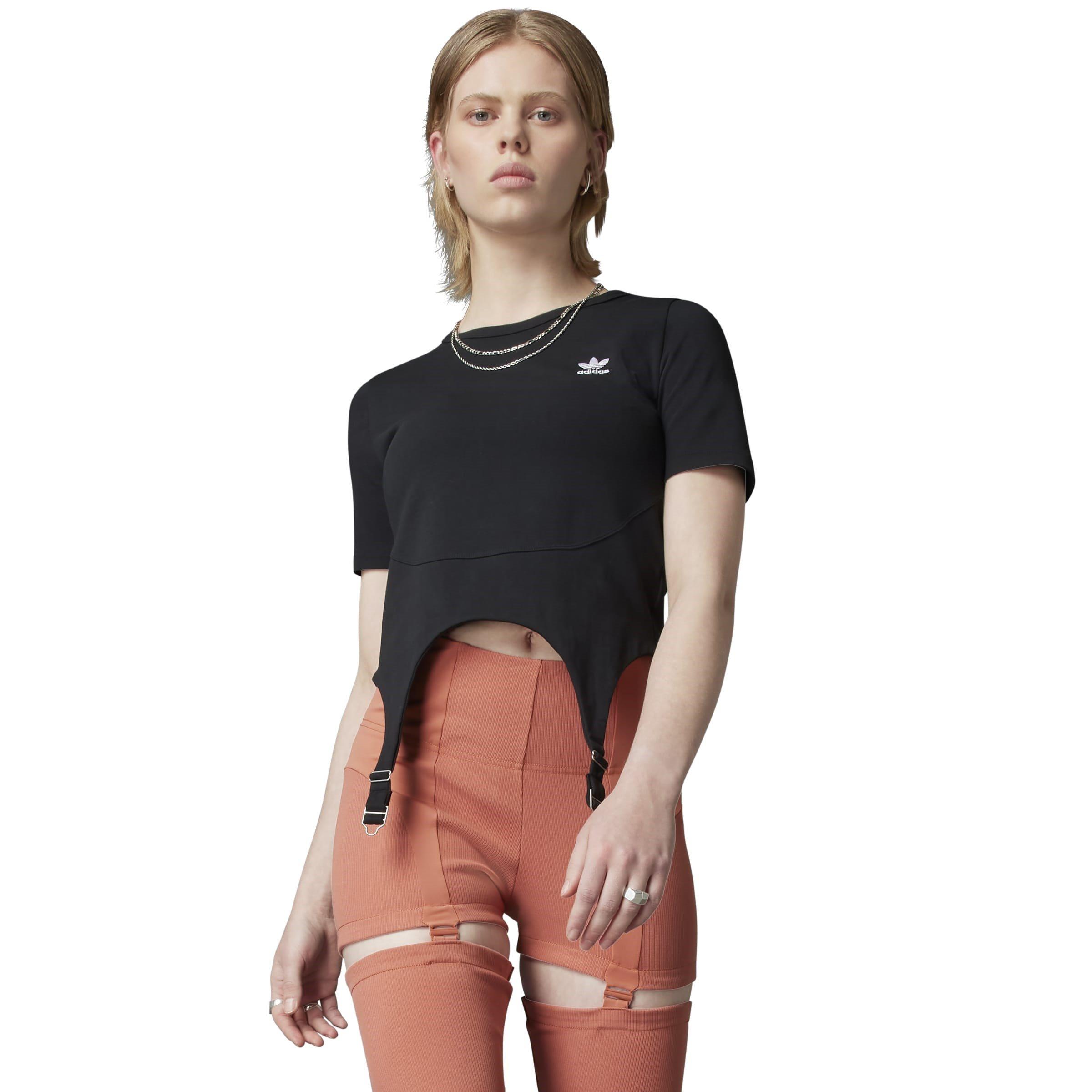 Castanho - adidas Originals - Rib Leggings - 13