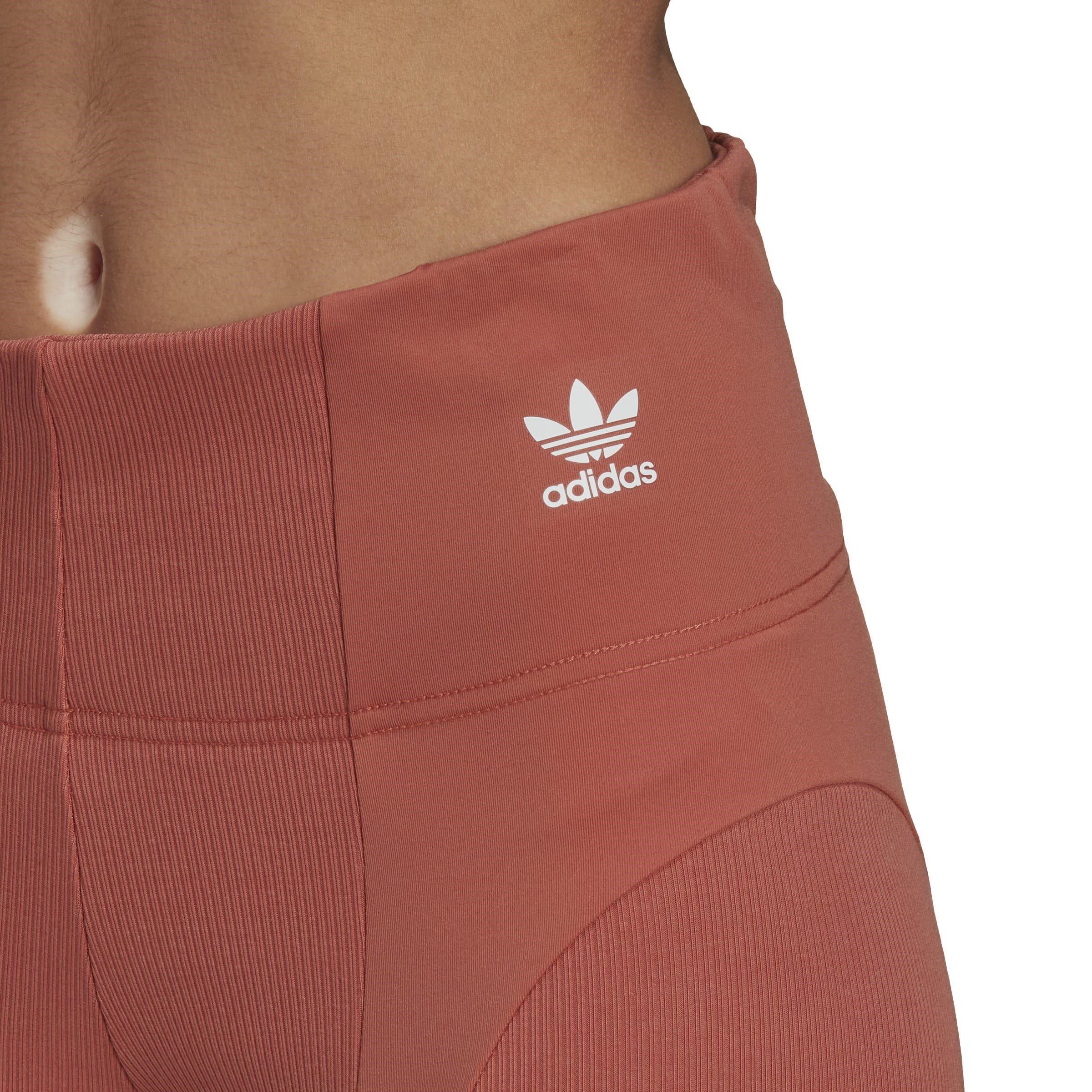 Castanho - adidas Originals - Rib Leggings - 6