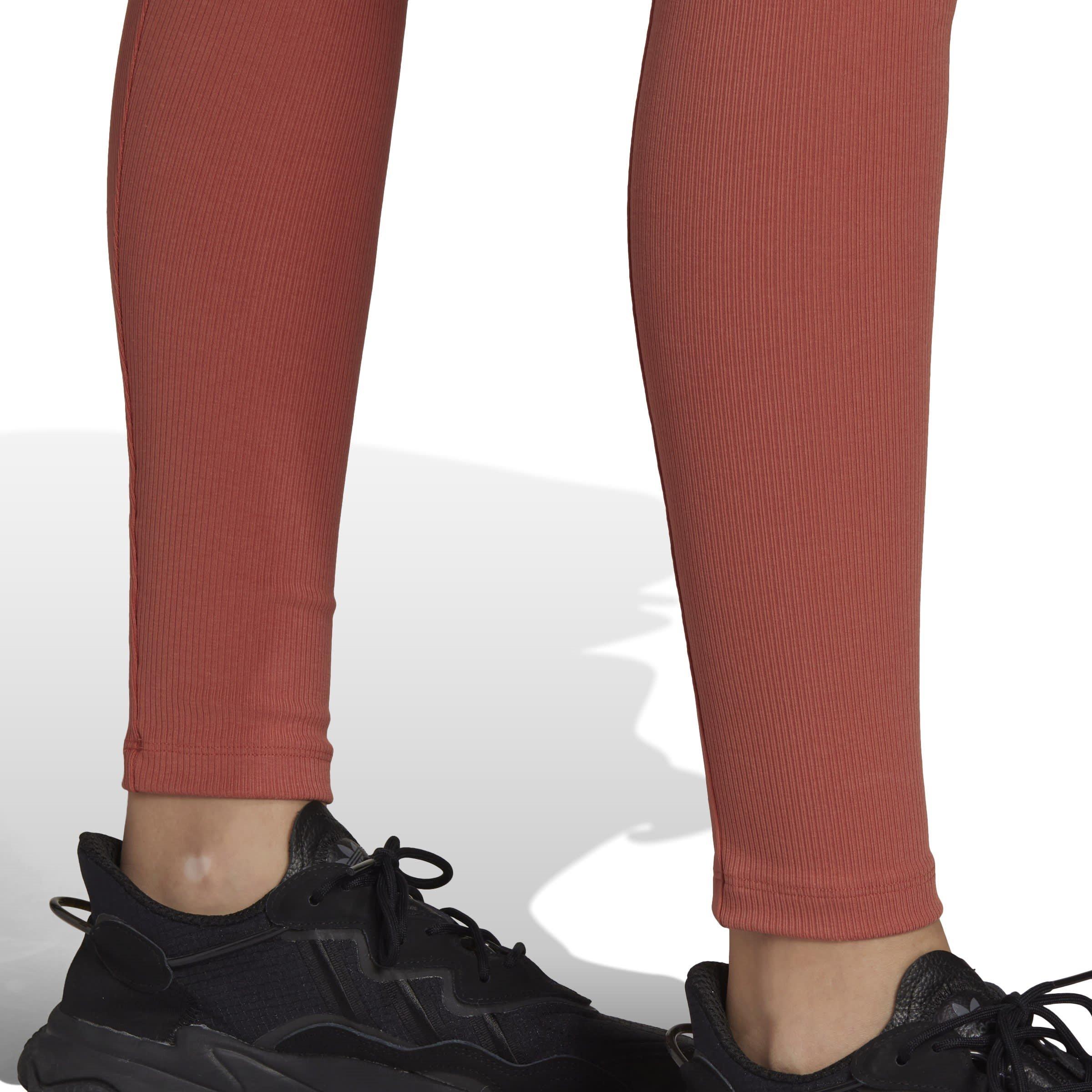 Castanho - adidas Originals - Rib Leggings - 8