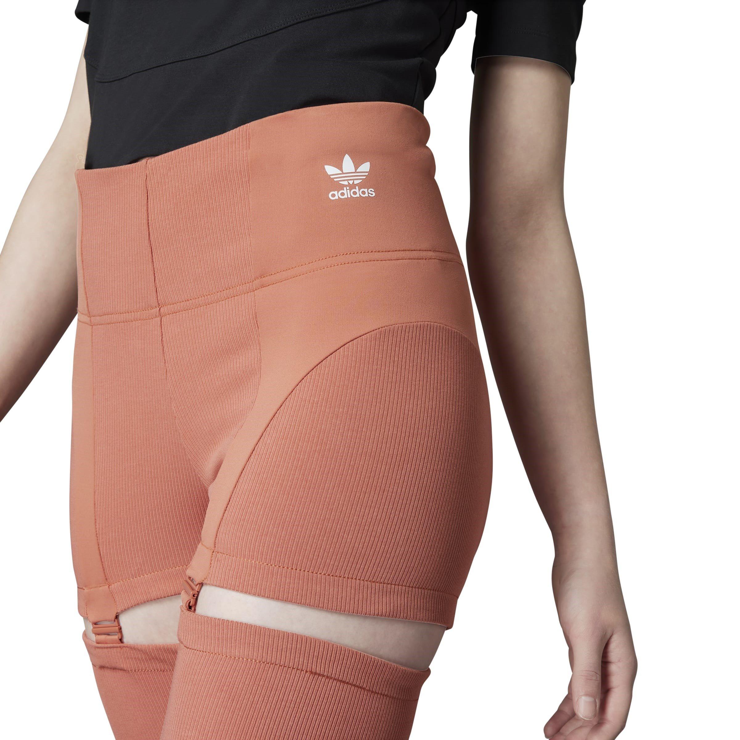 Castanho - adidas Originals - Rib Leggings - 9