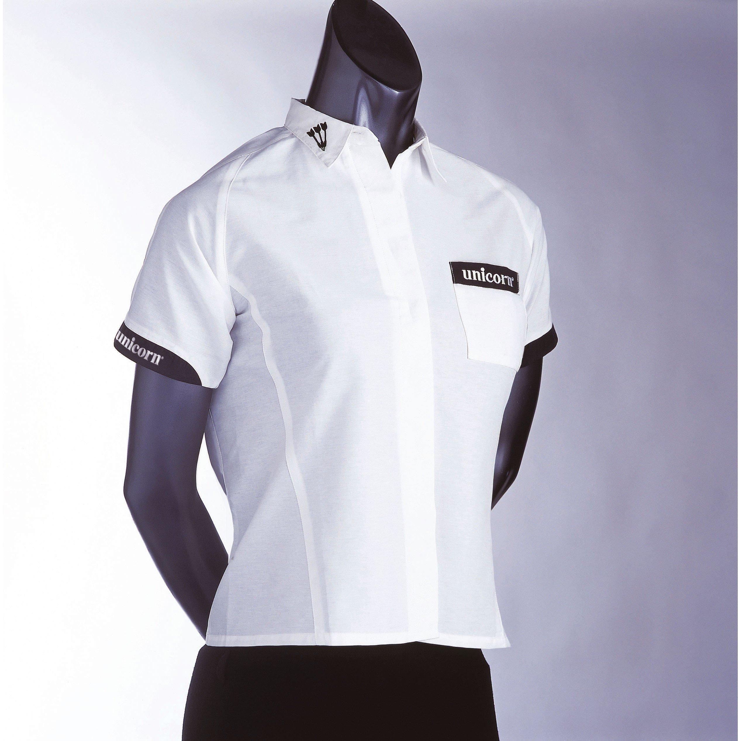 White/Black - Unicorn Darts - Women's Teknik Darts Shirt - 1