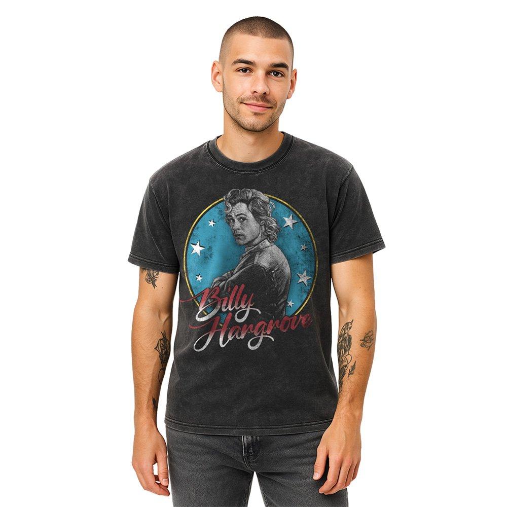 Black - Stranger Things - Stranger Things Billy Hargrove Band T Shirt Black - 1