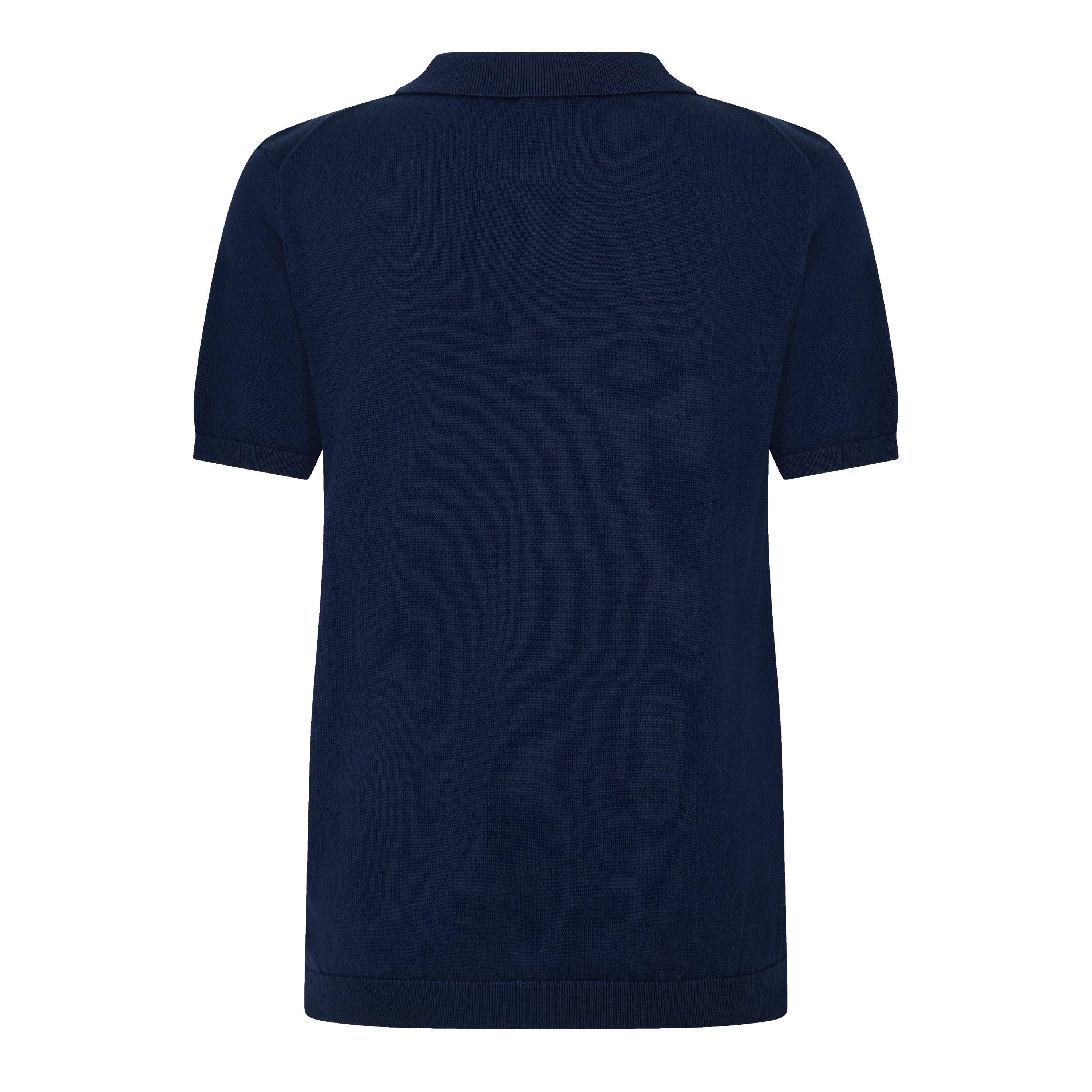 Navy - BELIER - BELIER Knt SS Polo Sn63 - 2