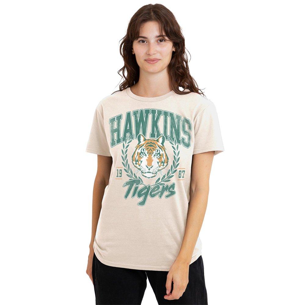 Beige - Stranger Things - Stranger Things Tiger Laurel T-Shirt Natural - 1