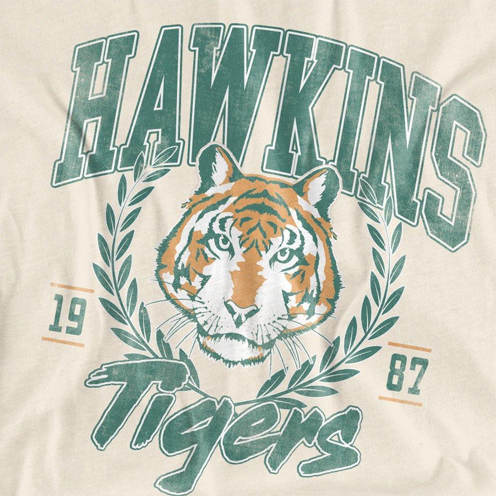 Beige - Stranger Things - Stranger Things Tiger Laurel T-Shirt Natural - 2