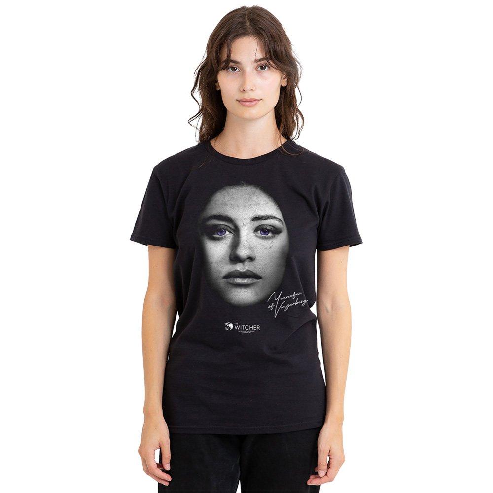 Black - The Witcher - The Witcher - Yennefer Face T-Shirt Black - 1