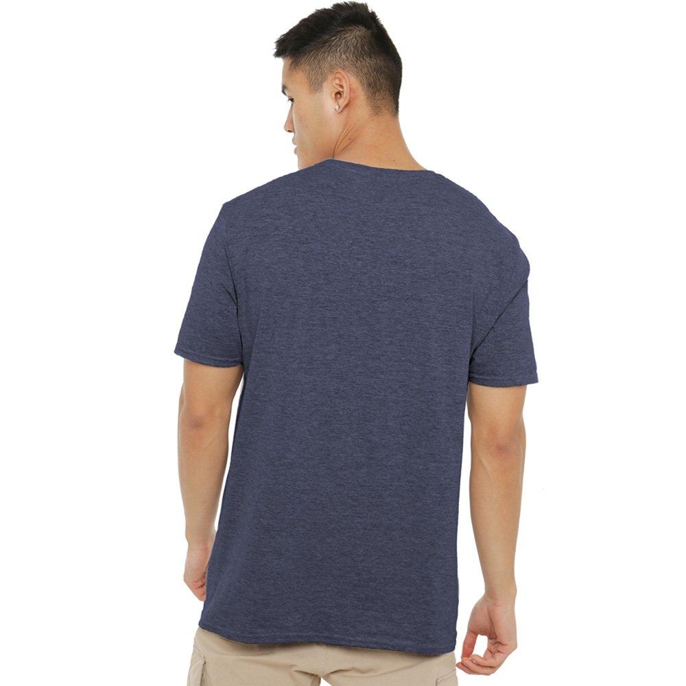 Navy - The Witcher - The Witcher - Logo Silhouette T-Shirt Heather Nav - 3