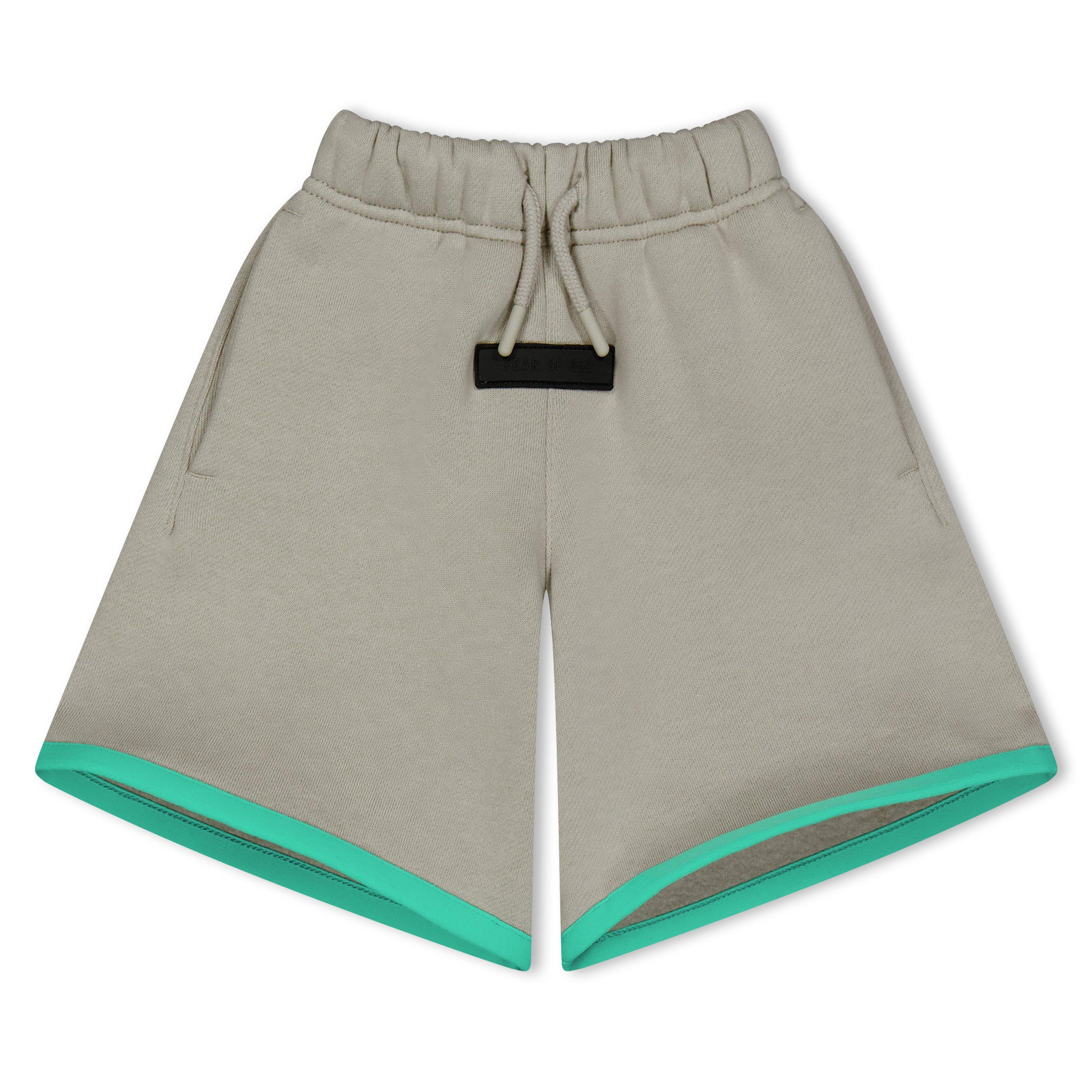 Fear Of God Essentials  Kids ' Fleece Jogger Shorts - Seal - 8 Yrs