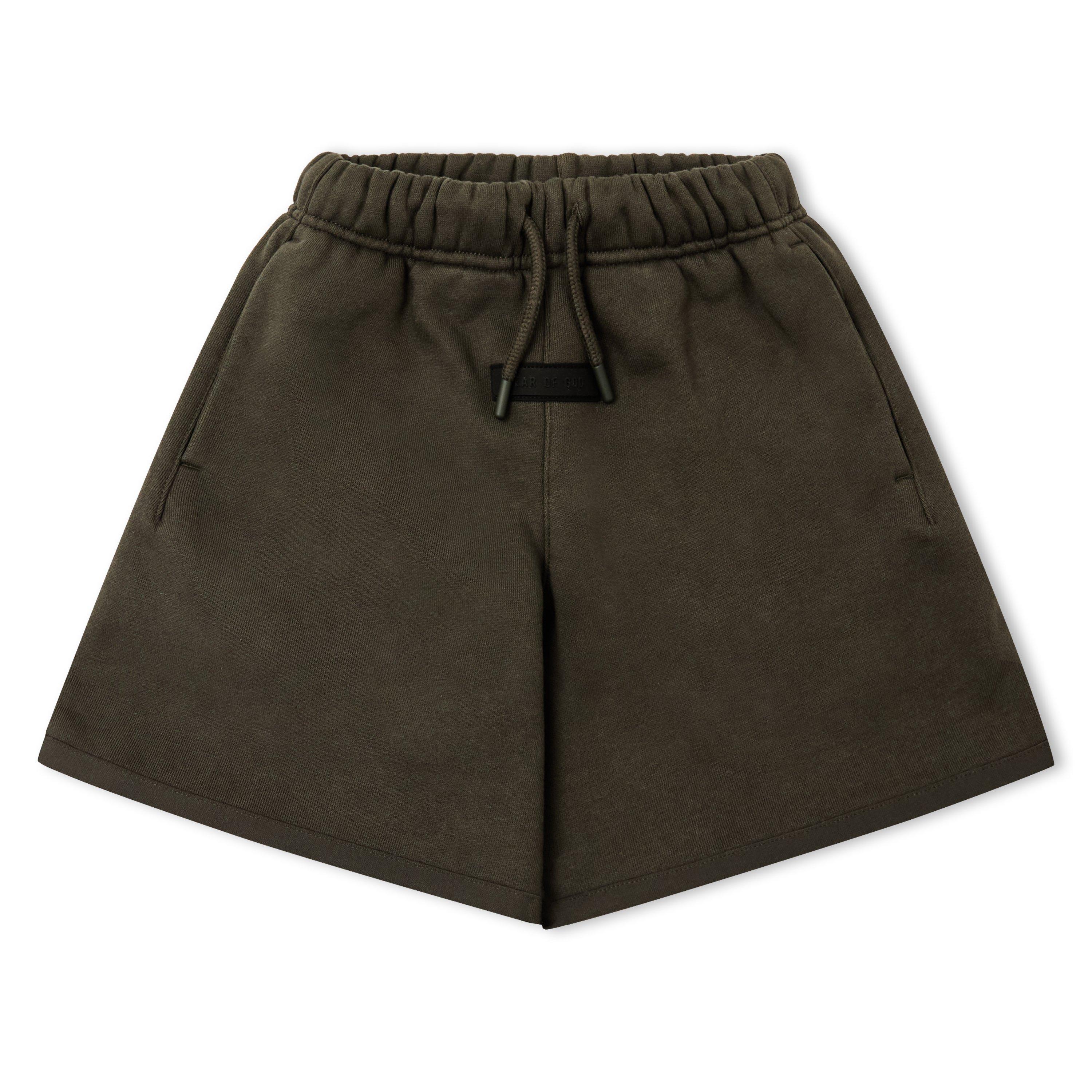 Fear Of God Essentials  Kids ' Fleece Jogger Shorts - Ink - 6-7 Yrs