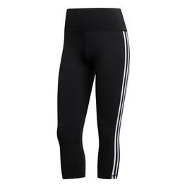 adidas Believe This 2.0 3-Stripes three quarter Leggings Womens