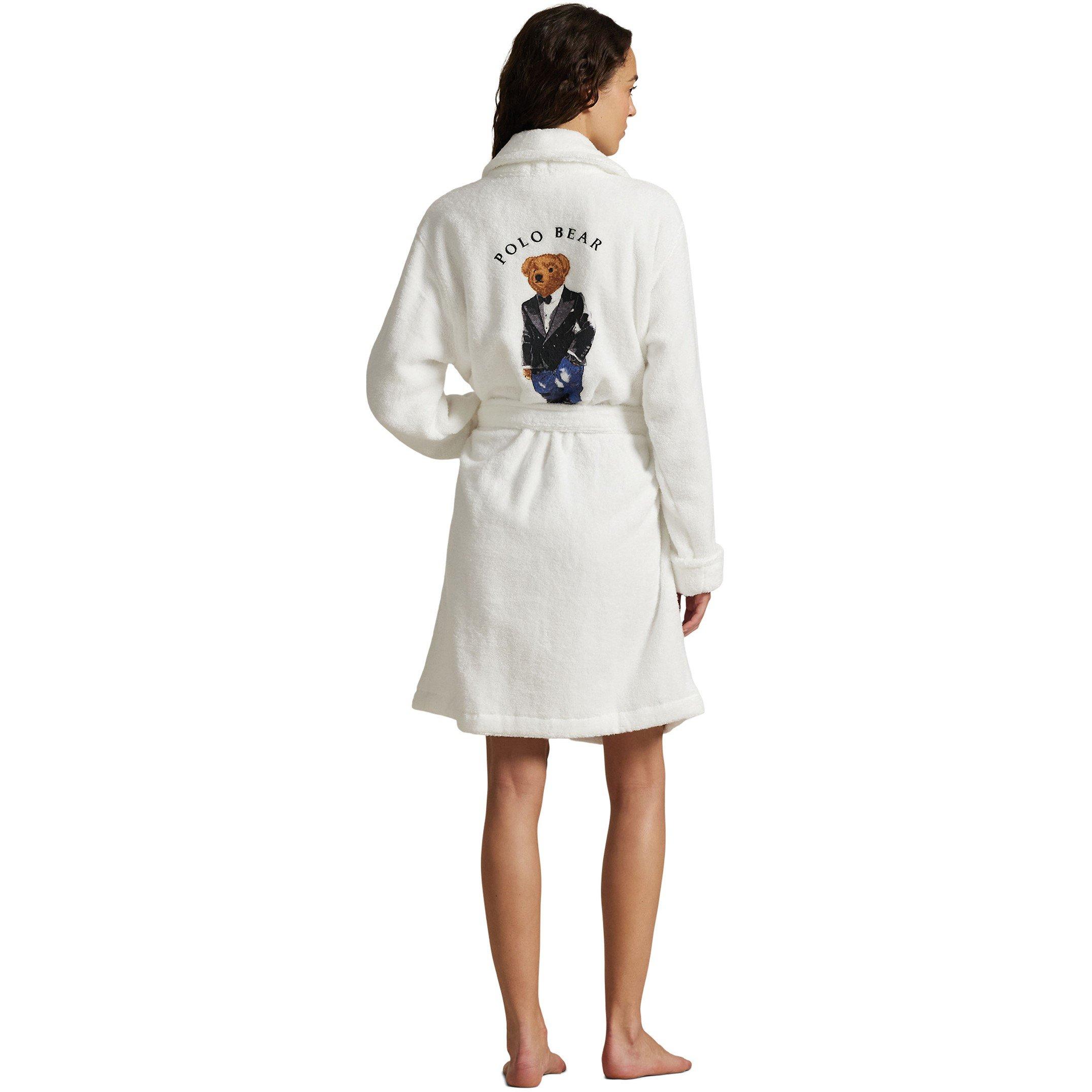 White Cloud - Polo Ralph Lauren - Polo Short Bear Robe Ld54 - 2