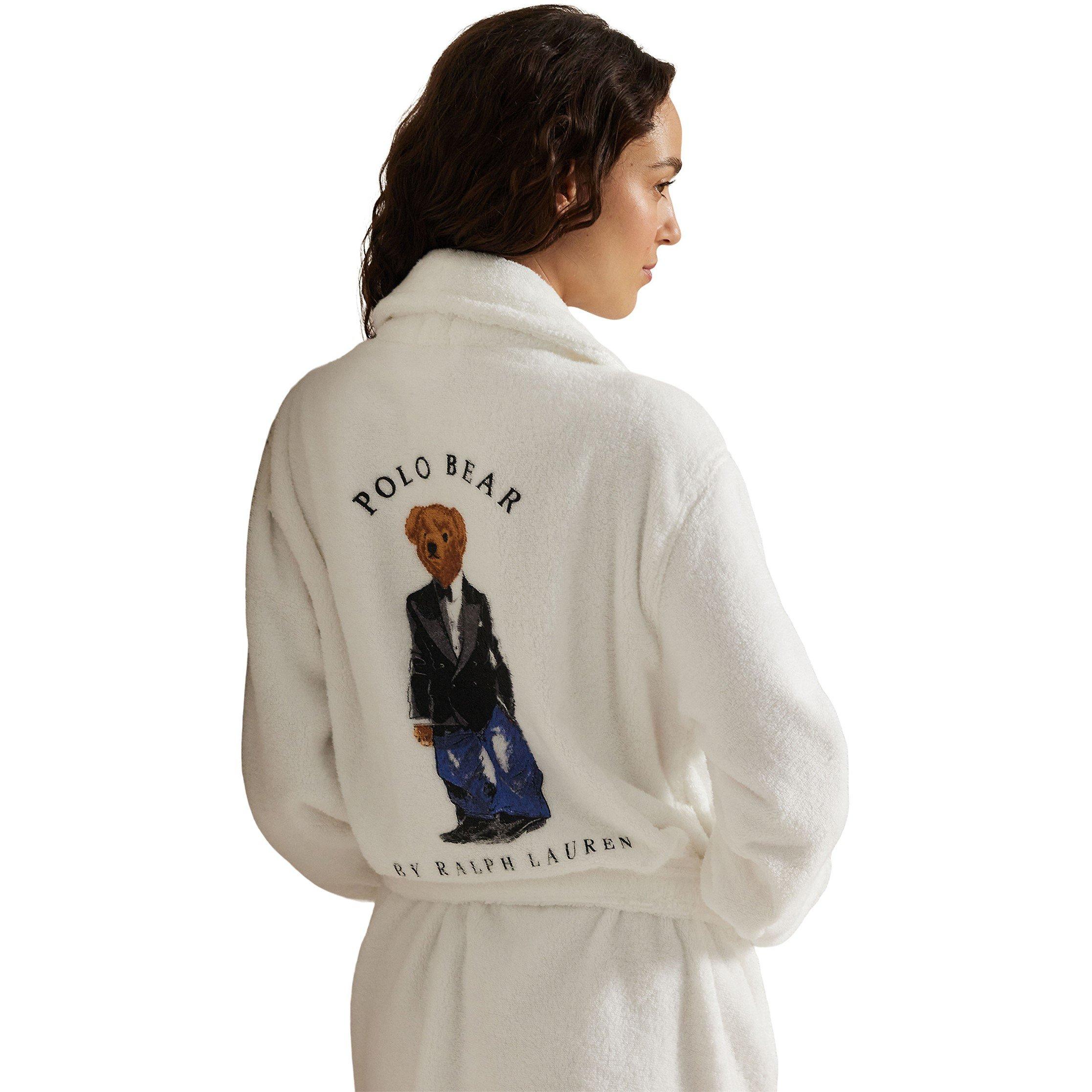 White Cloud - Polo Ralph Lauren - Polo Short Bear Robe Ld54 - 5