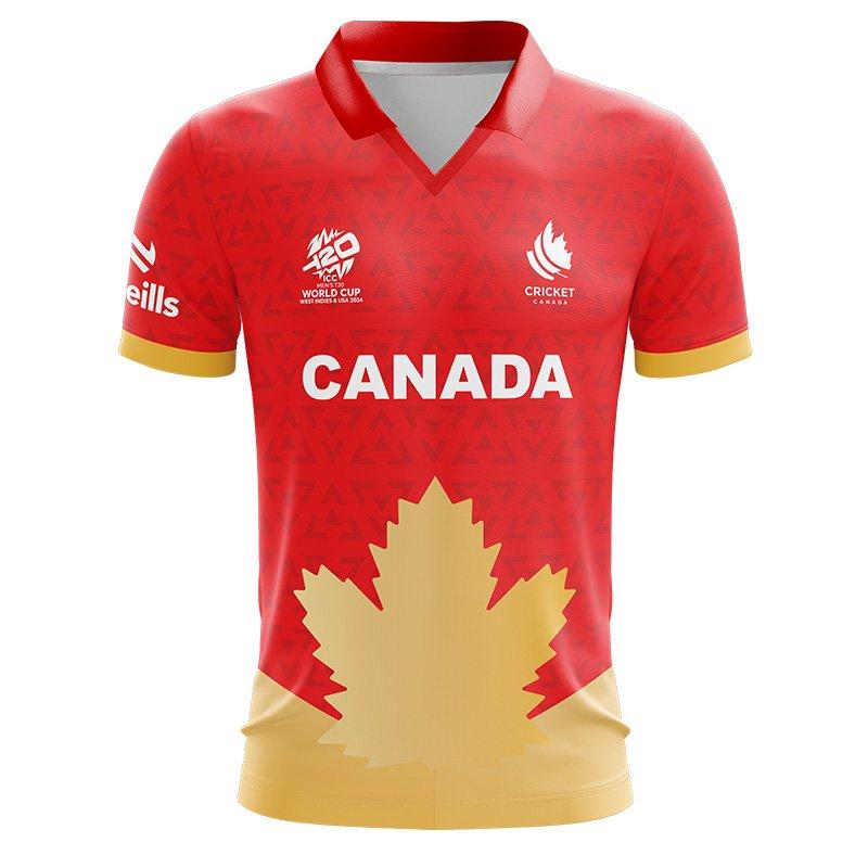 Rosso - ONeills - Canada Cricket Jersey Senior - 1