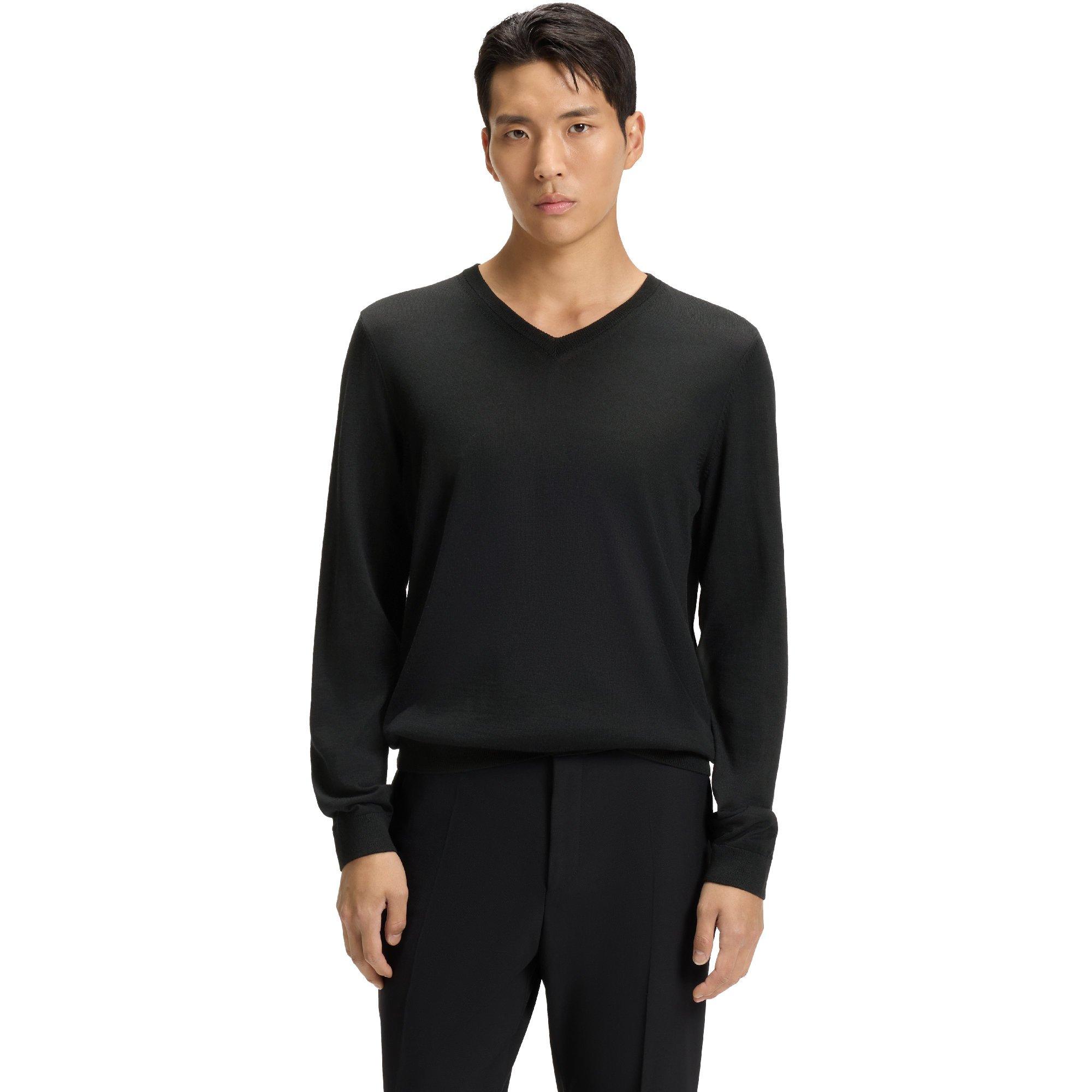 Black - Boss - Men's Melba P Knitted Top - 1