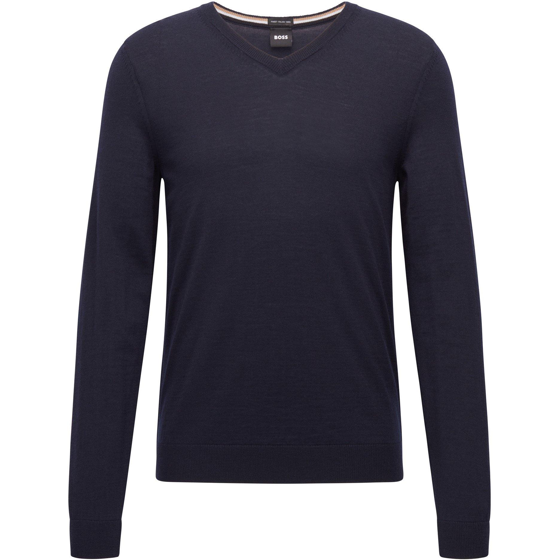 Boss Men's Melba P Knitted Top - Dark Blue - 2XL