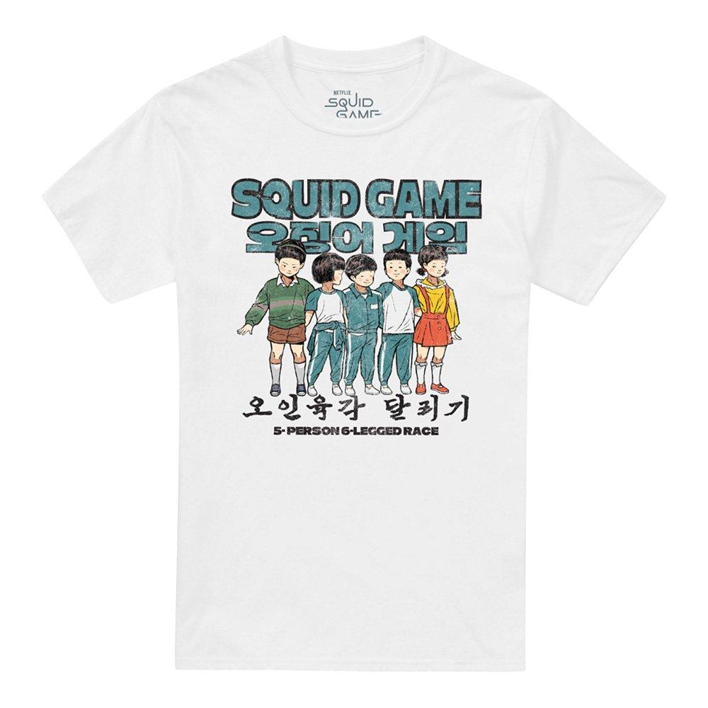 White - Squid Game - Squid Game - Season Three 5 Person 6 Legged Race T - 4