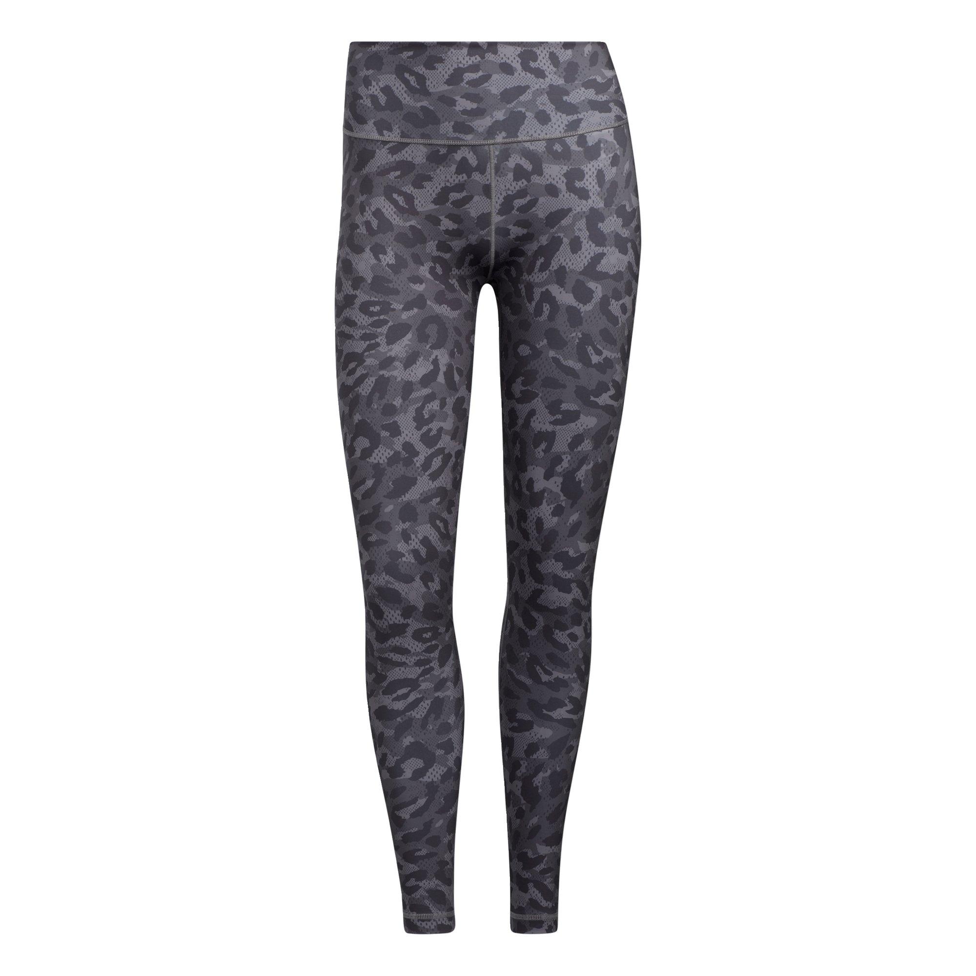 Gris Tres / Bl - adidas - Believe This Graphic Long Leggings Womens - 1