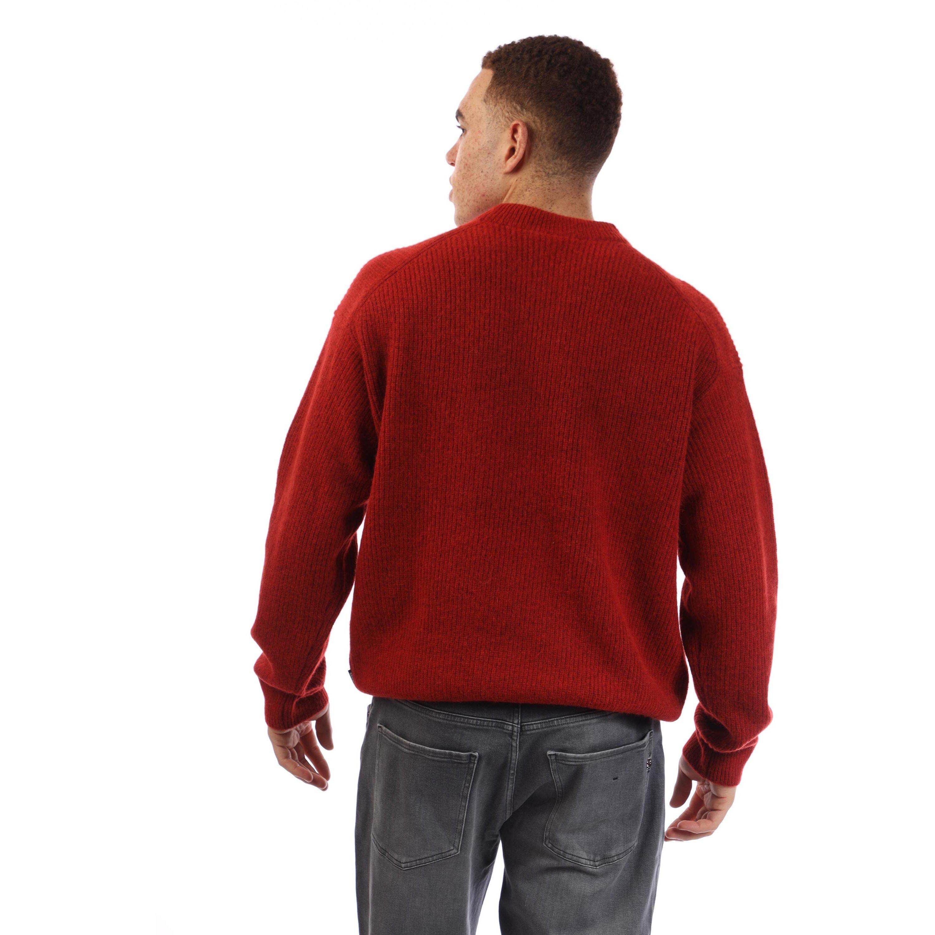 Medium Red - Boss - Feboro E Knitted Top - 3