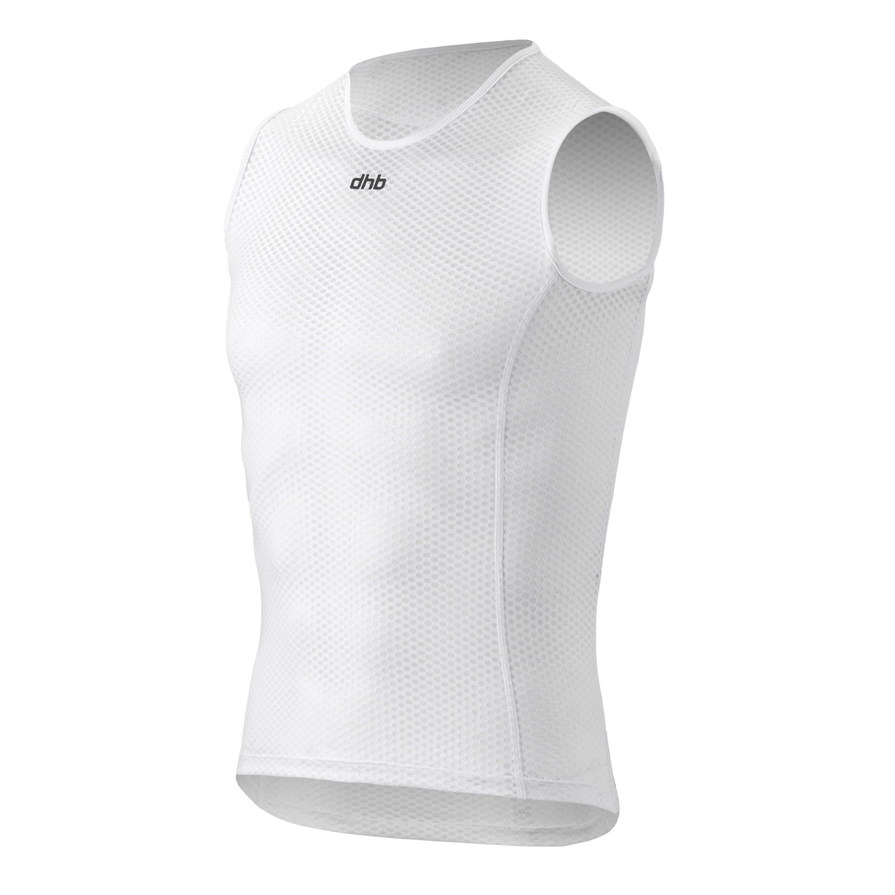 White - Dhb - Dhb Slvless Baselayer 63 - 3