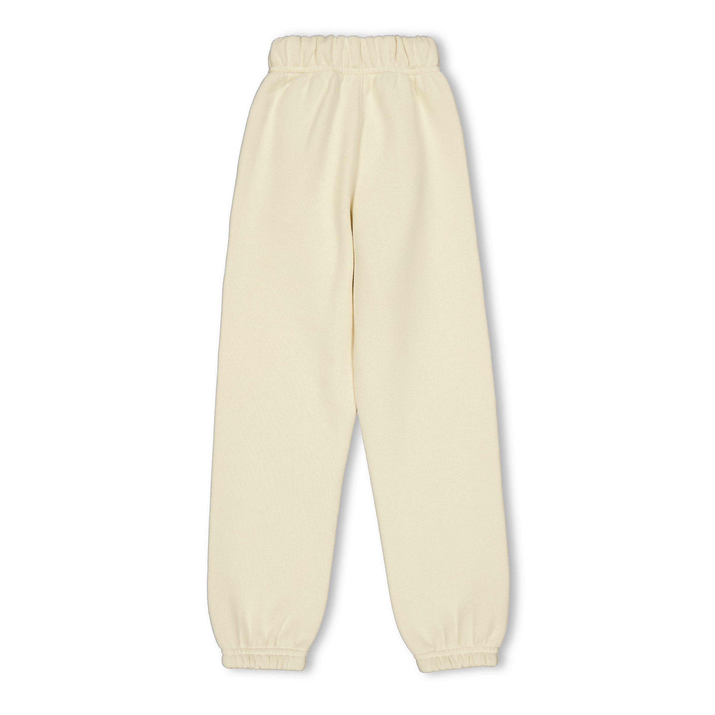 Egg Shell - Fear Of God Essentials - Unisex Kids' Closed Hem Fleece Jogging Bottoms - 2
